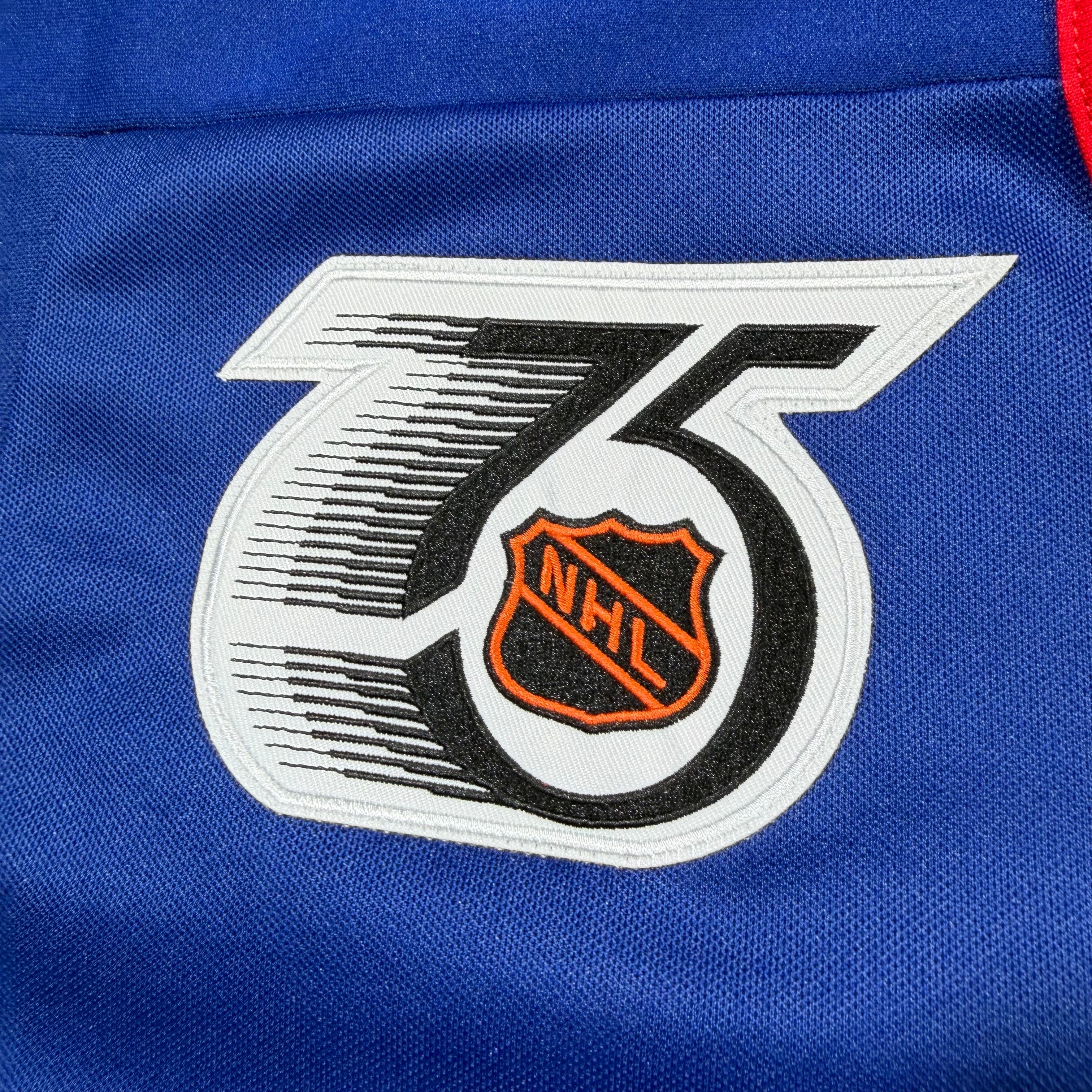 Ed Olczyk Winnipeg Jets Vintage CCM NHL Jersey - Large
