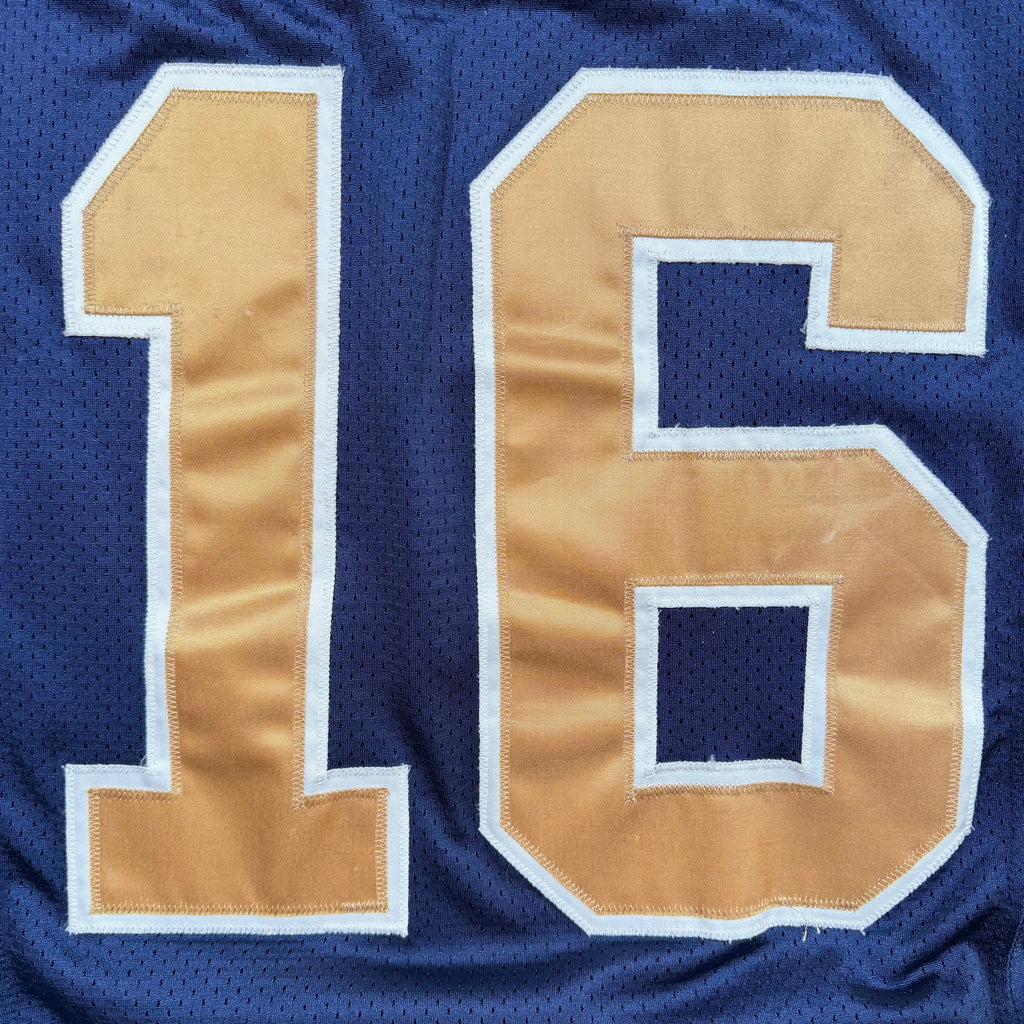 Michael Bishop Winnipeg Blue Bombers 2009 Game Worn CFL Jersey