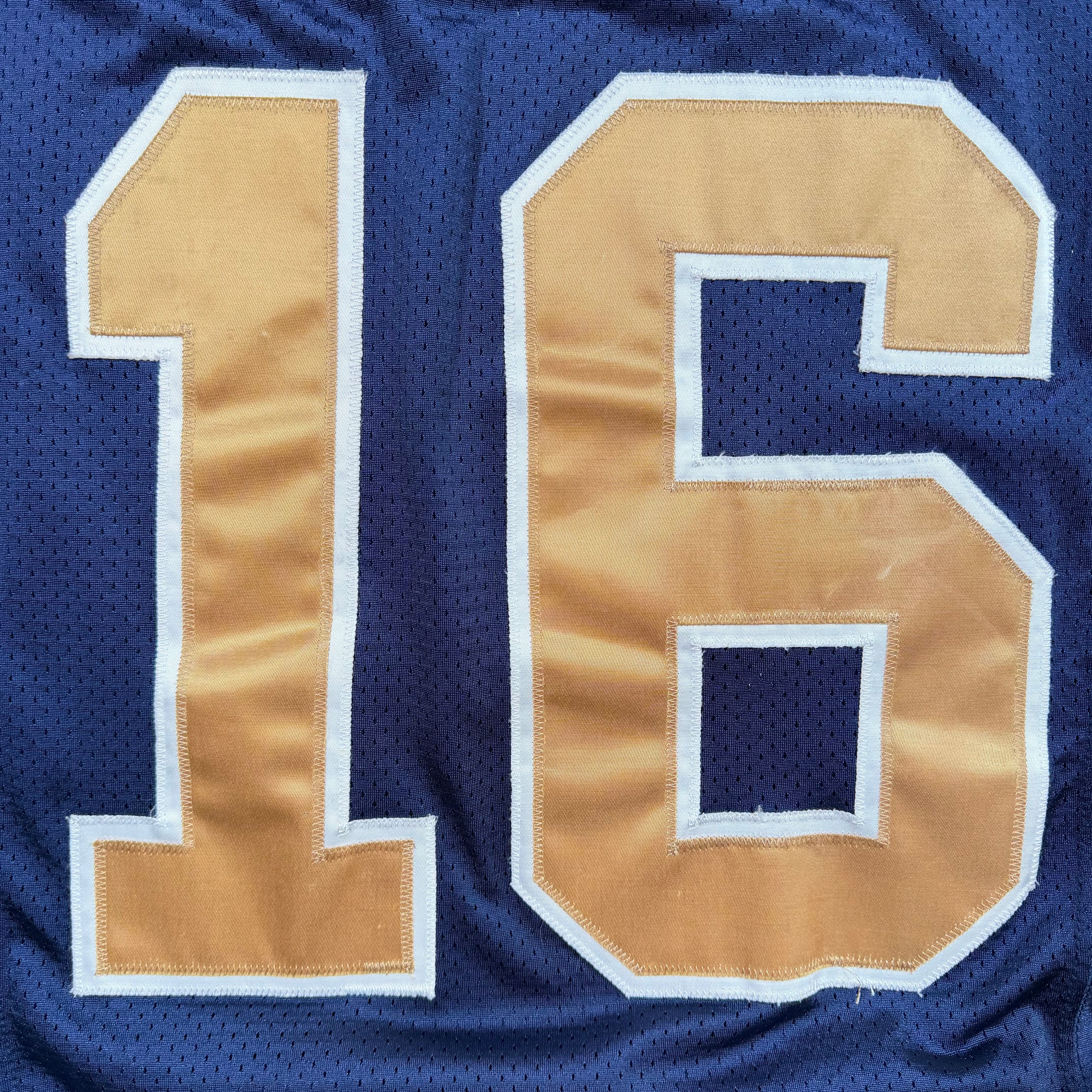 Michael Bishop Winnipeg Blue Bombers 2009 Game Worn CFL Jersey