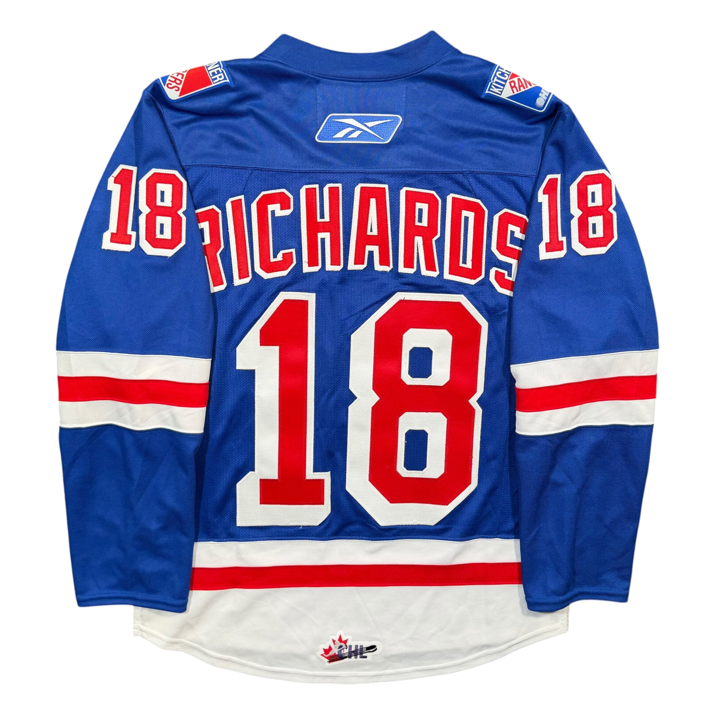 Mike Richards Kitchener Rangers Vintage Reebok OHL Jersey - Medium
