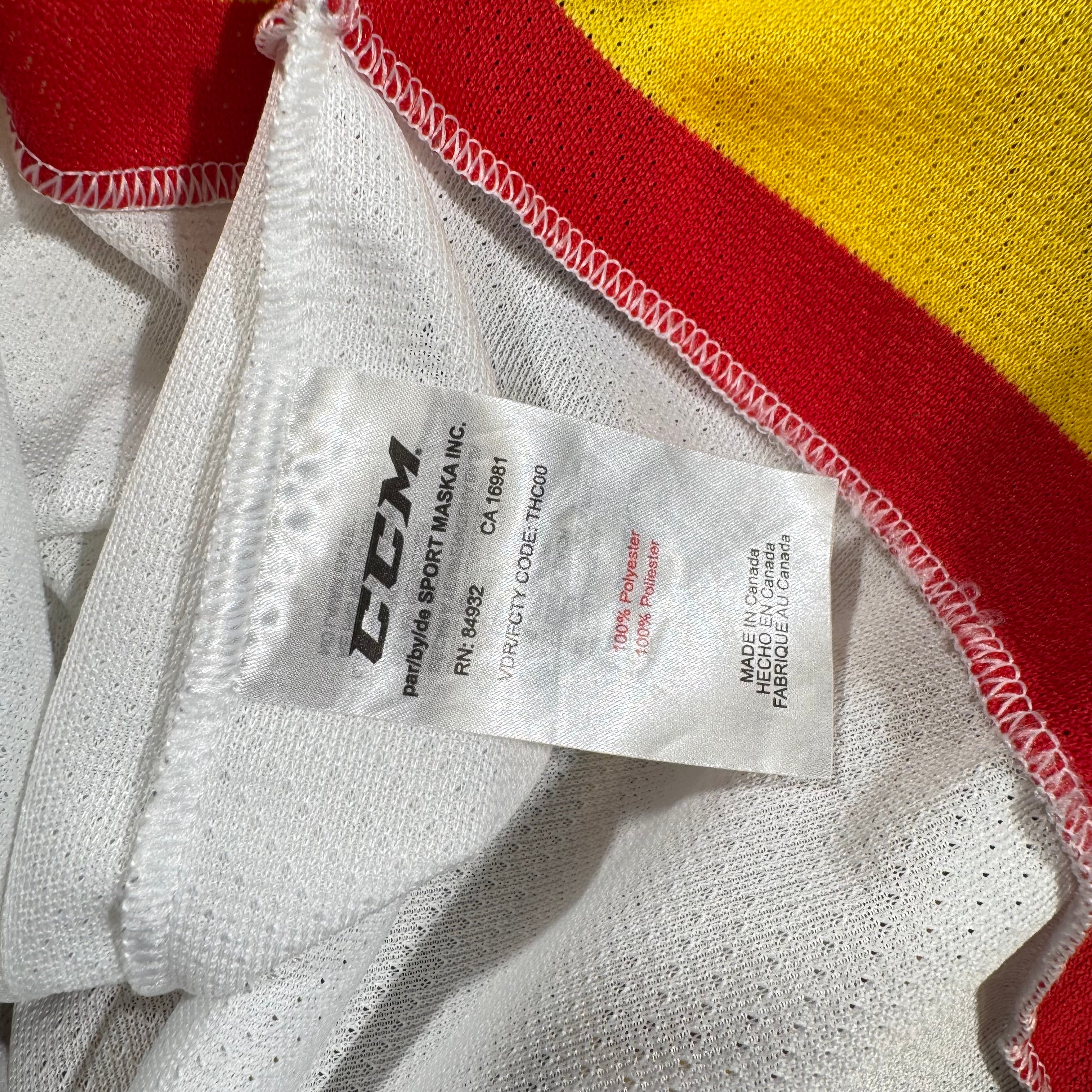 Trevor Linden Vancouver Canucks Vintage CCM NHL Jersey Size Large