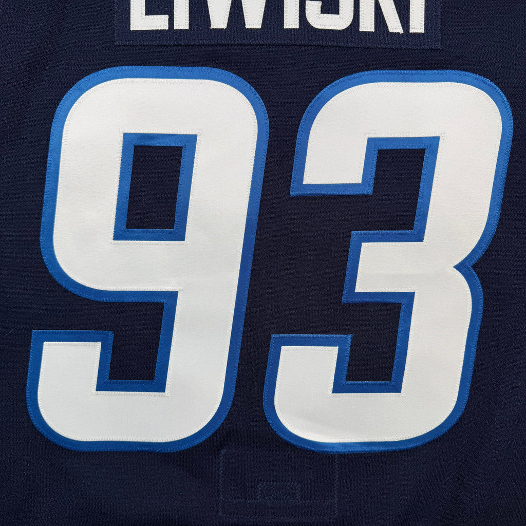 Mike Liwiski Winnipeg Jets 2023/24 Team Issued Adidas MIC NHL Jersey - 56/XXL