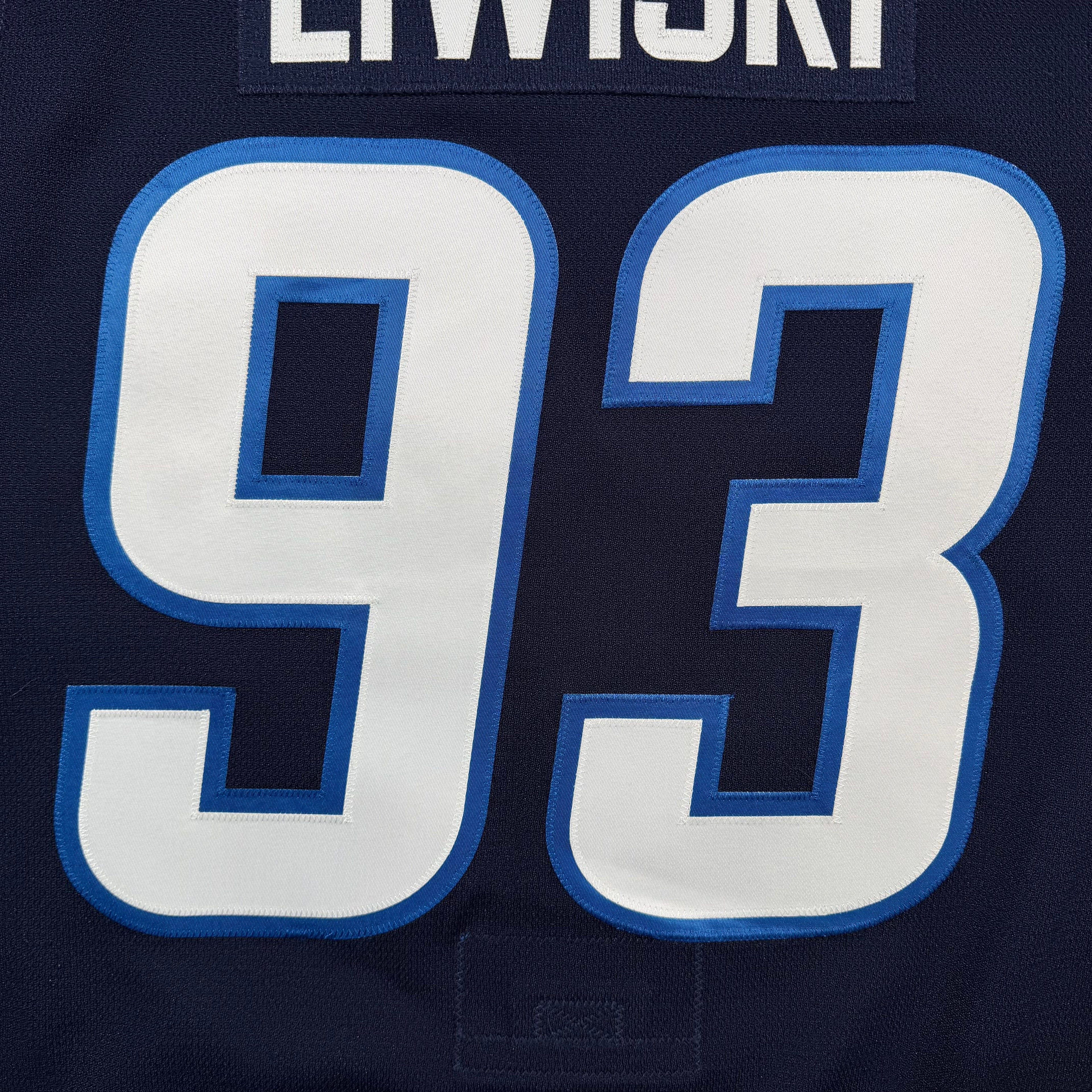 Mike Liwiski Winnipeg Jets 2023/24 Team Issued Adidas MIC NHL Jersey - 56/XXL