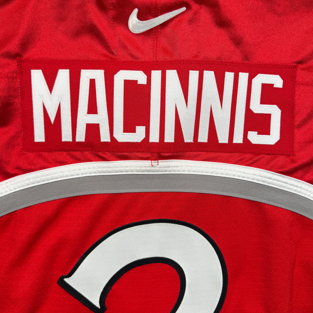 Al MacInnis Team Canada 1998 Vintage Nike Authentic Olympic Hockey Jersey - 56/XL