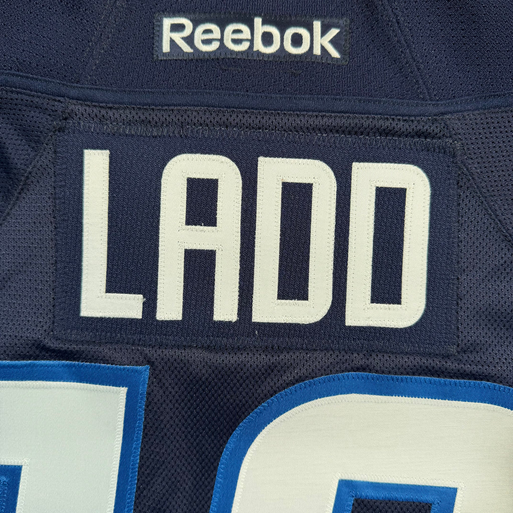 Andrew Ladd Winnipeg Jets Team Issued Reebok MIC NHL Jersey - 54/XL