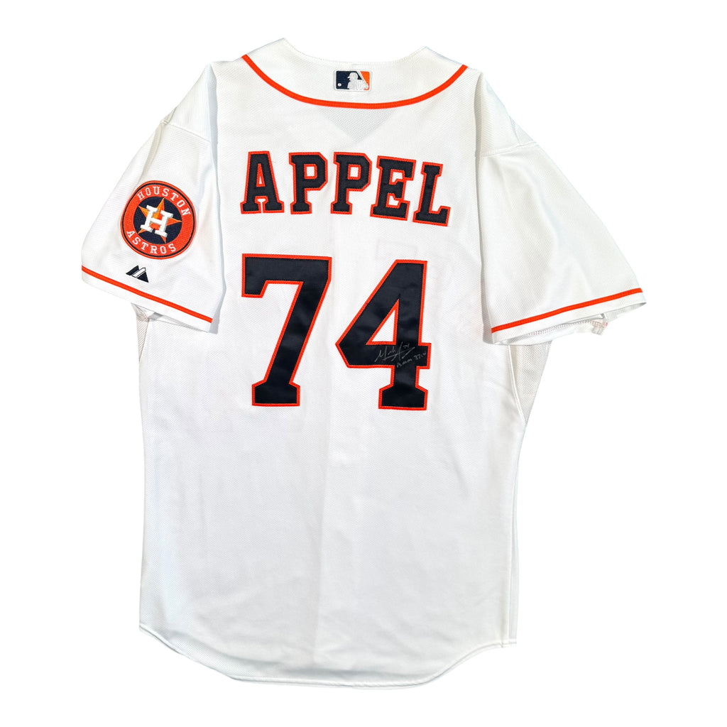 Mark Appel Houston Astros Signed Authentic Majestic MLB Jersey Size 44