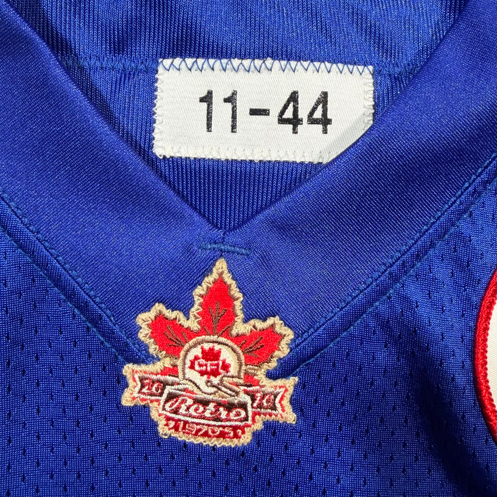 Doug Brown Winnipeg Blue Bombers 70’s Retro Team Issued CFL Jersey