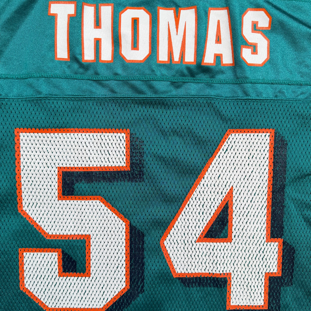 Zach Thomas Miami Dolphins Vintage Reebok NFL Jersey - Medium