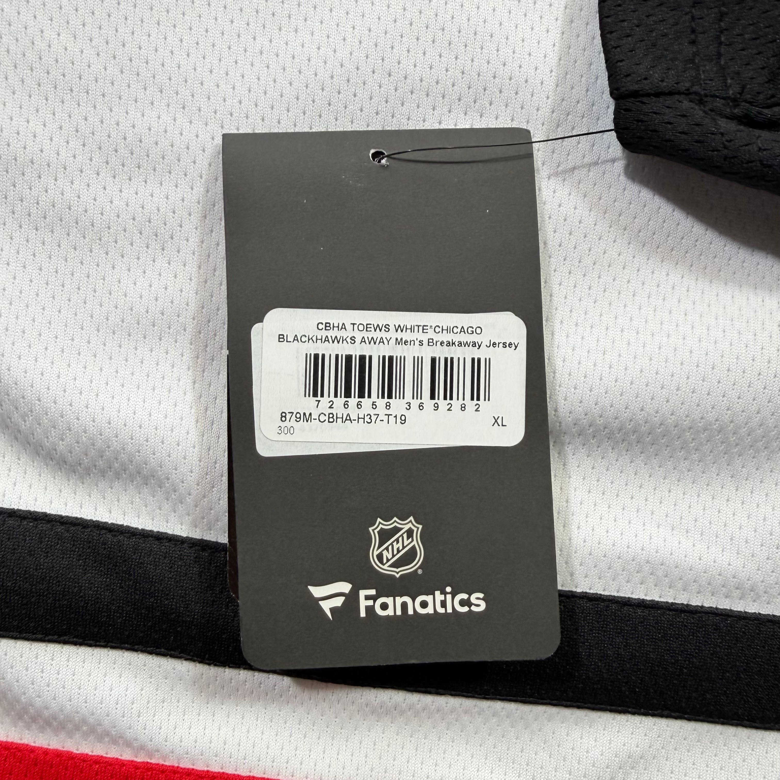 Johnathan Toews Chicago Blackhawks Fanatics Breakaway NHL Jersey - XL