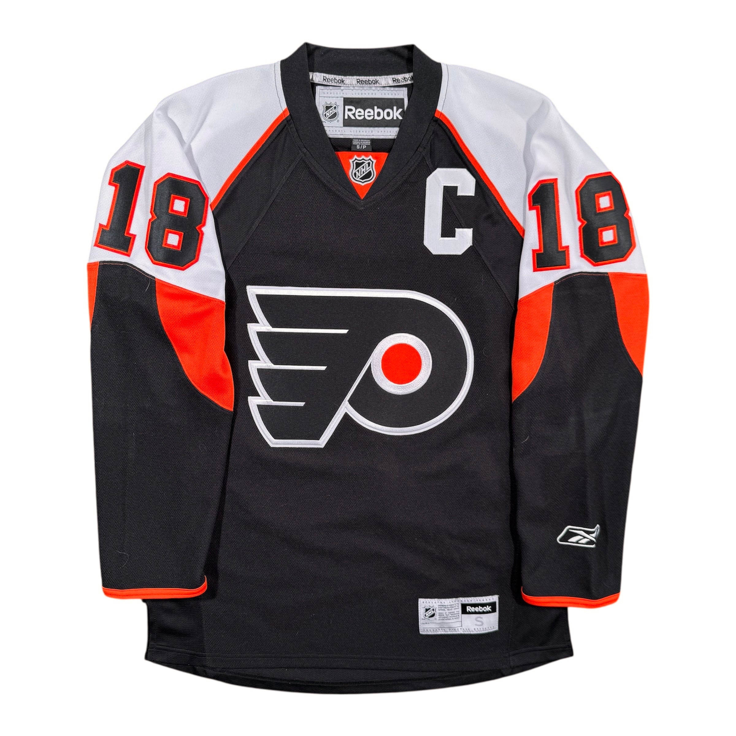 Mike Richards Philadelphia Flyers Reebok NHL Hockey Jersey Size Small