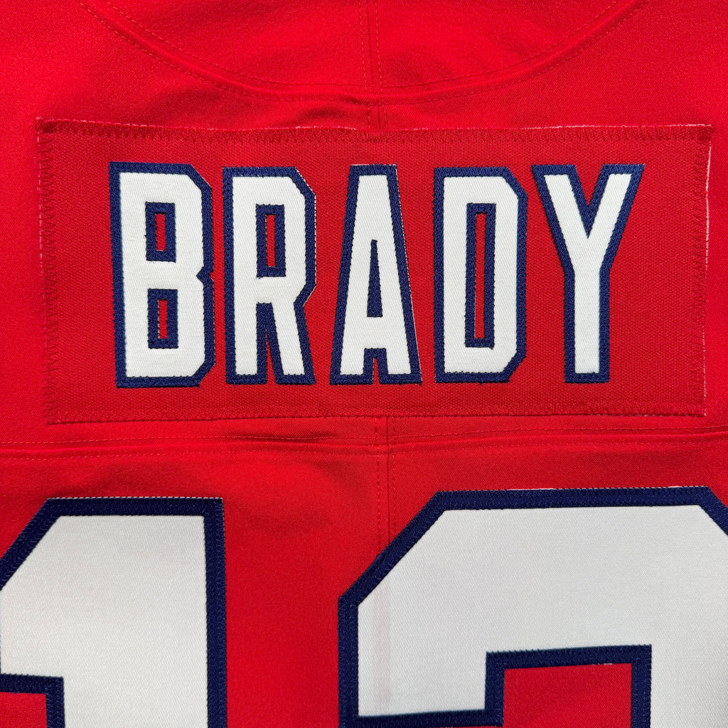 Tom Brady New England Patriots Throwback Nike Vapor Elite NFL Jersey - 44/Large