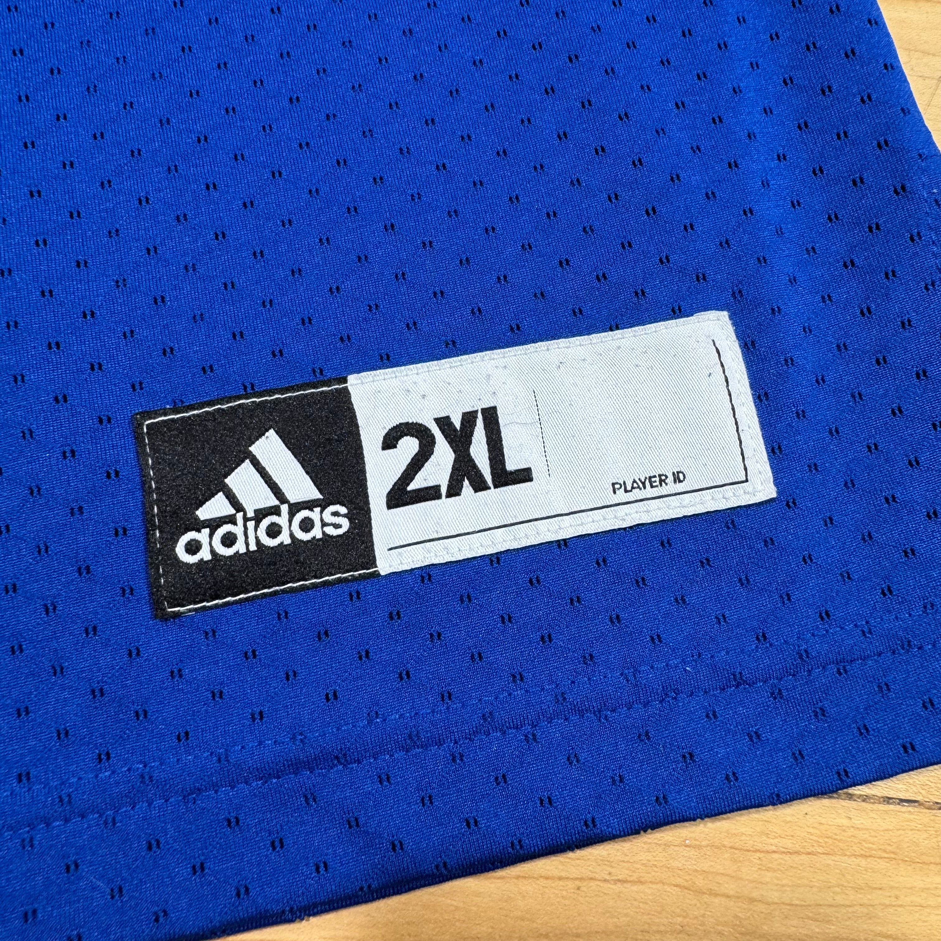 Andrew Harris Winnipeg Blue Bombers Signed CFL Adidas Jersey Size 2XL