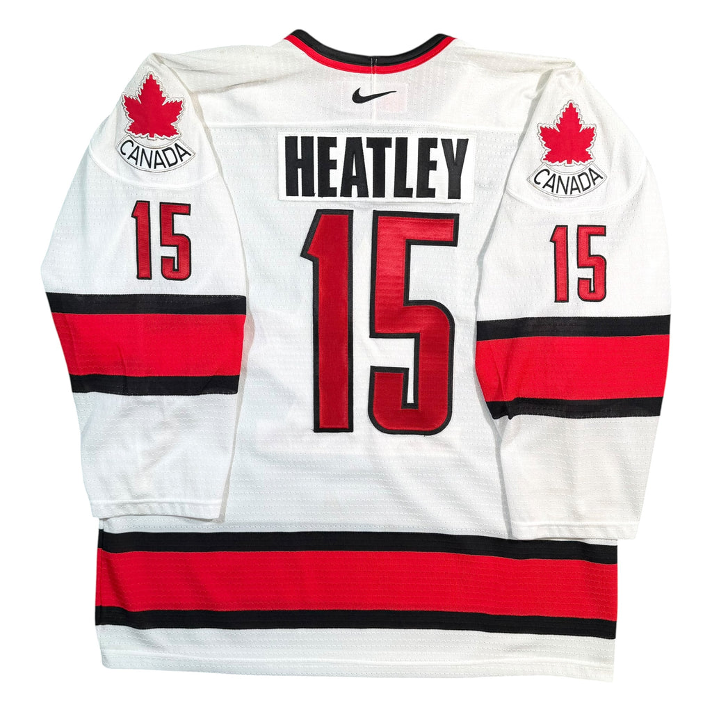 Dany Heatley Team Canada WCOH Vintage Nike Hockey Jersey - XL