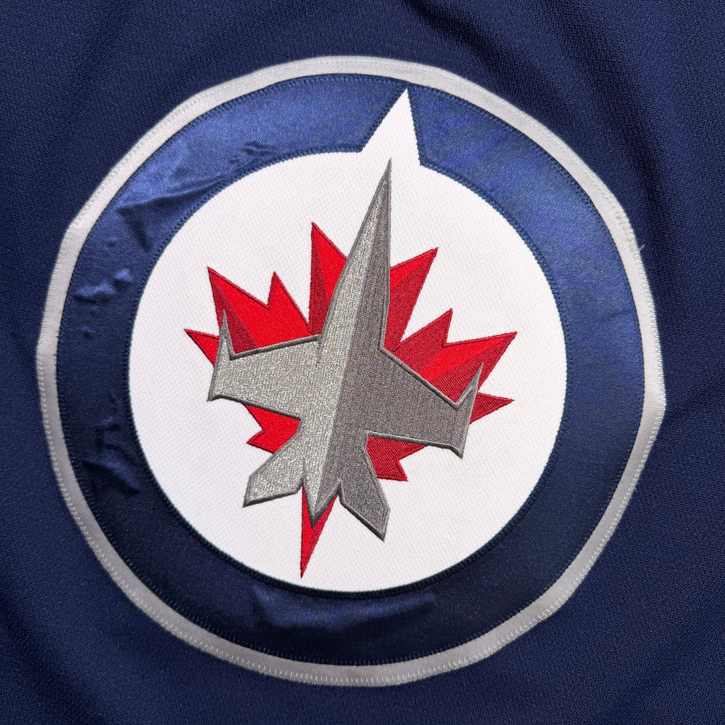 Andrei Chibisov Winnipeg Jets 2020/21 Game Issued Adidas MIC NHL Jersey - 56/XXL