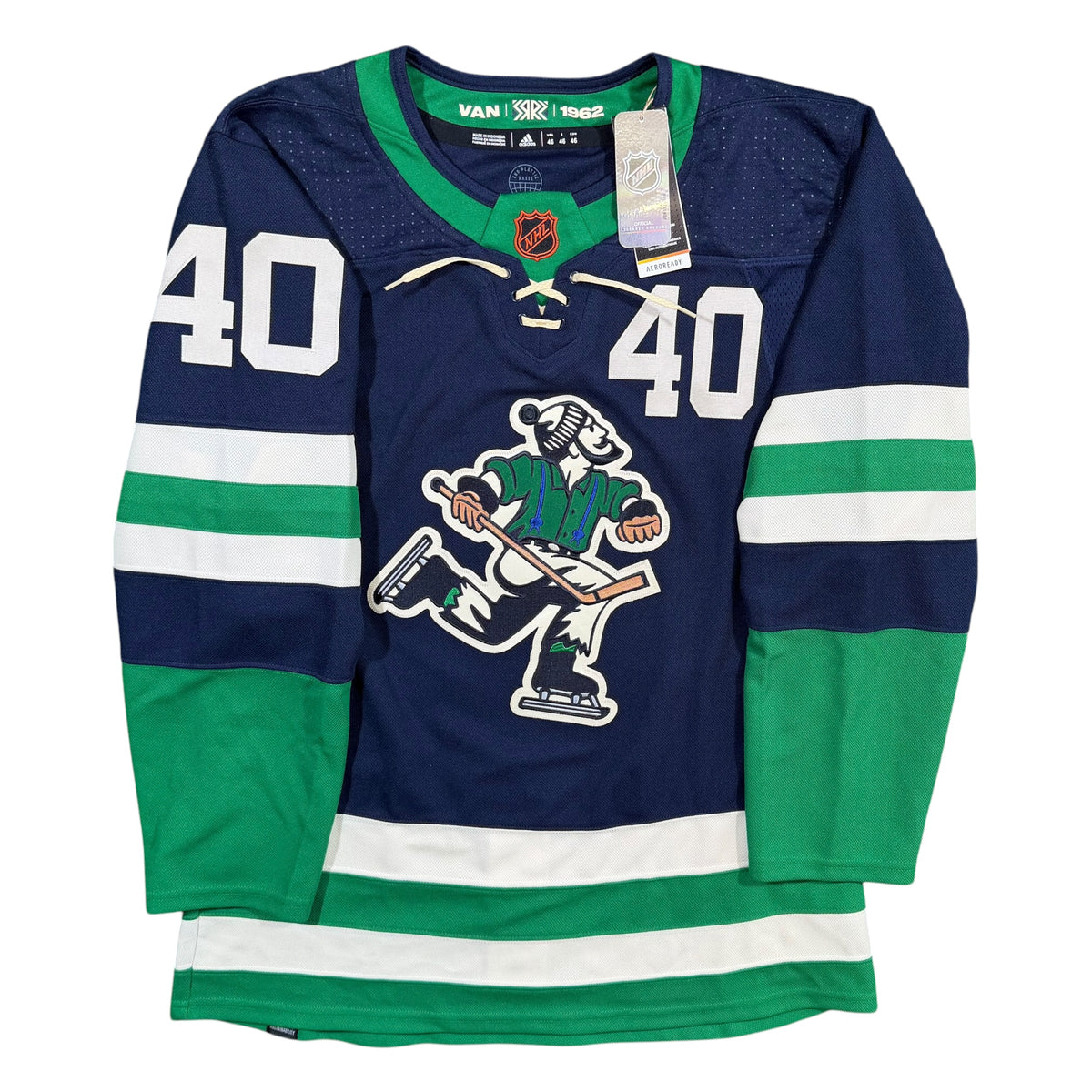 Elias Pettersson Vancouver Canucks Reverse Retro 2.0 Adidas NHL Jersey - 46/S