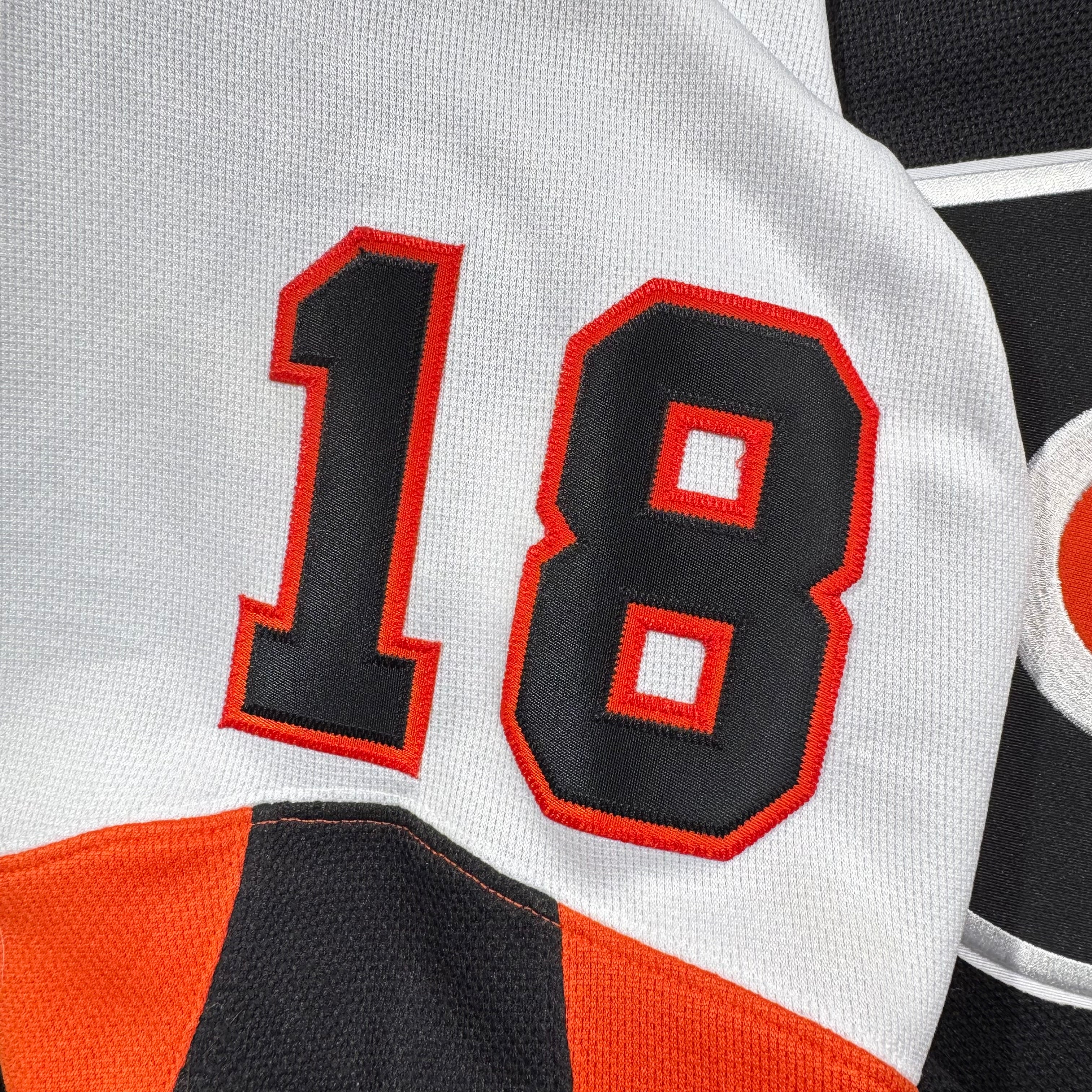 Mike Richards Philadelphia Flyers Reebok NHL Hockey Jersey Size Small