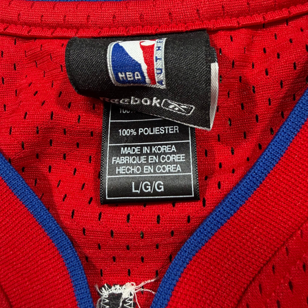 Chauncey Billups Detroit Pistons Vintage Reebok NBA Jersey - Large