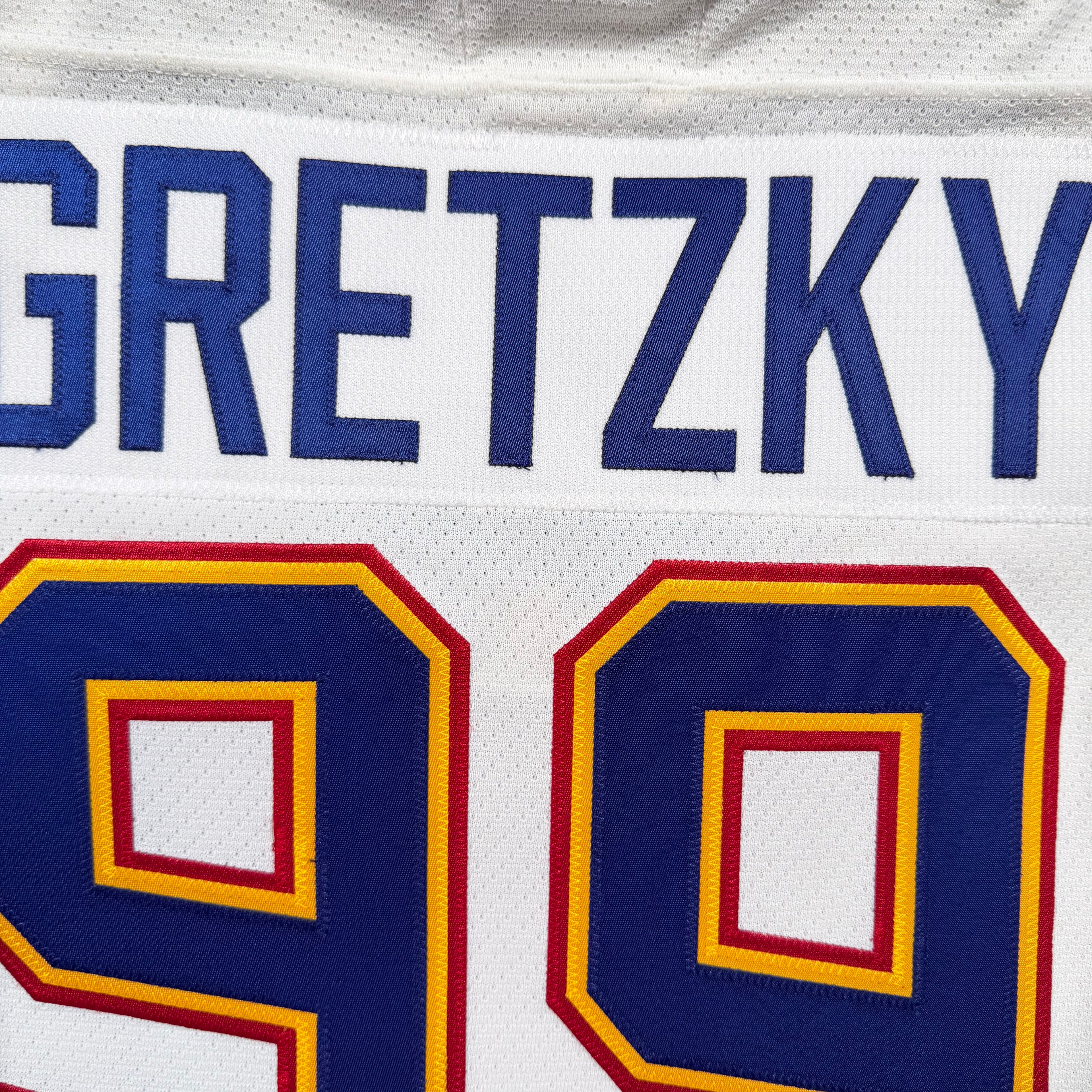 Wayne Gretzky St. Louis Blues Vintage CCM Authentic NHL Jersey - 44/Medium