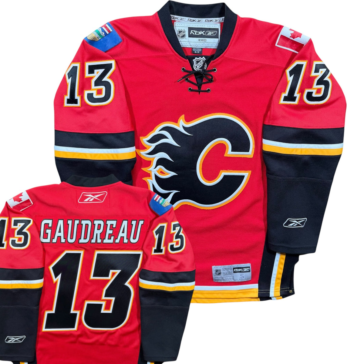 Johnny Gaudreau Calgary Flames Reebok NHL Jersey- Small