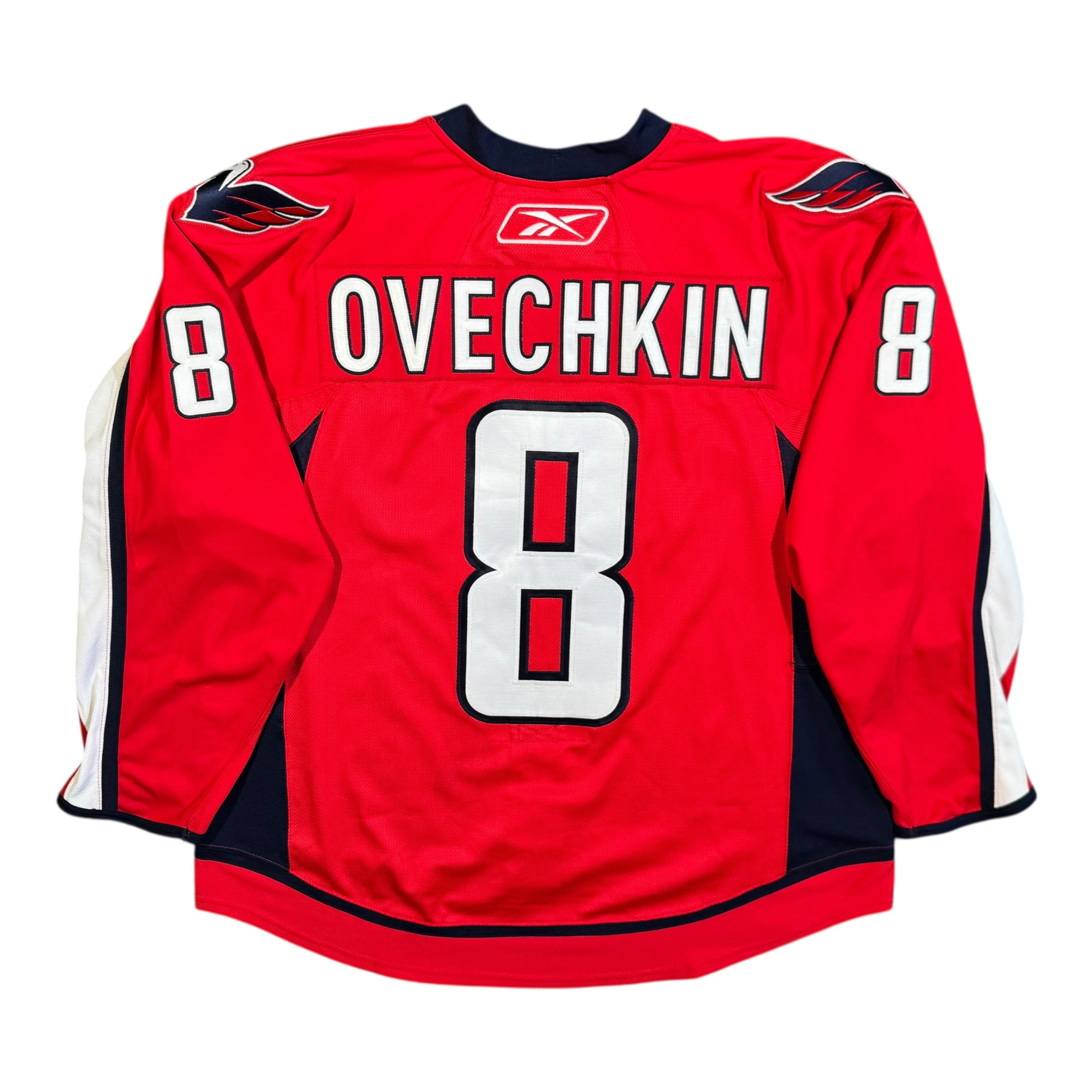 Alex Ovechkin Washington Capitals Reebok Authentic MIC NHL Jersey Size 56
