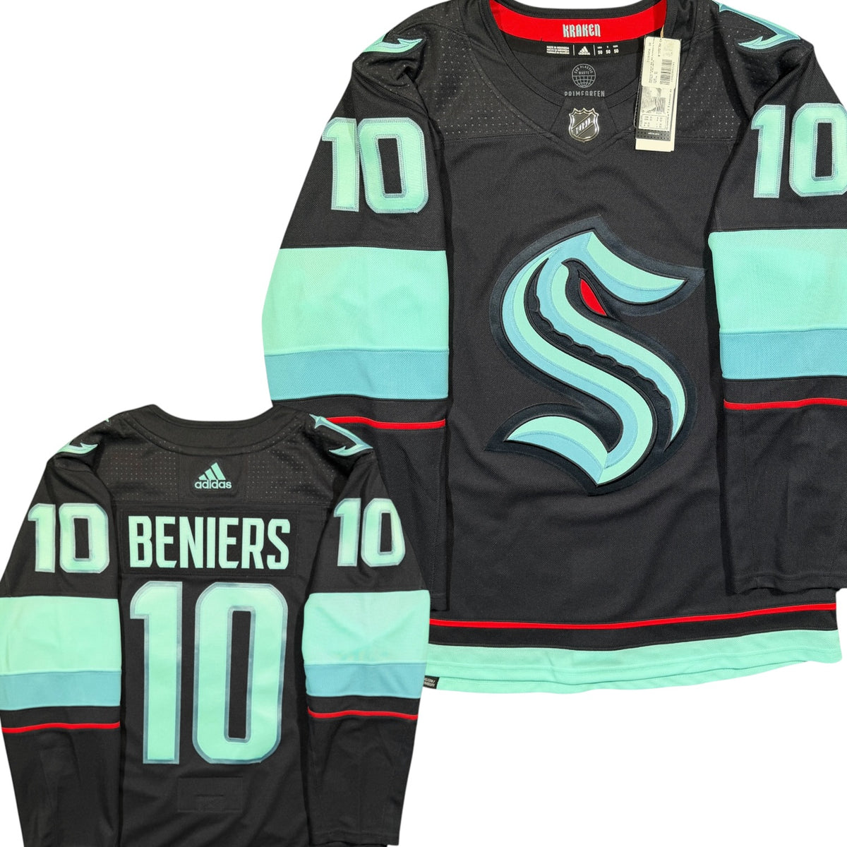Matty Beniers Seattle Kraken Adidas NHL Jersey - 50/Medium