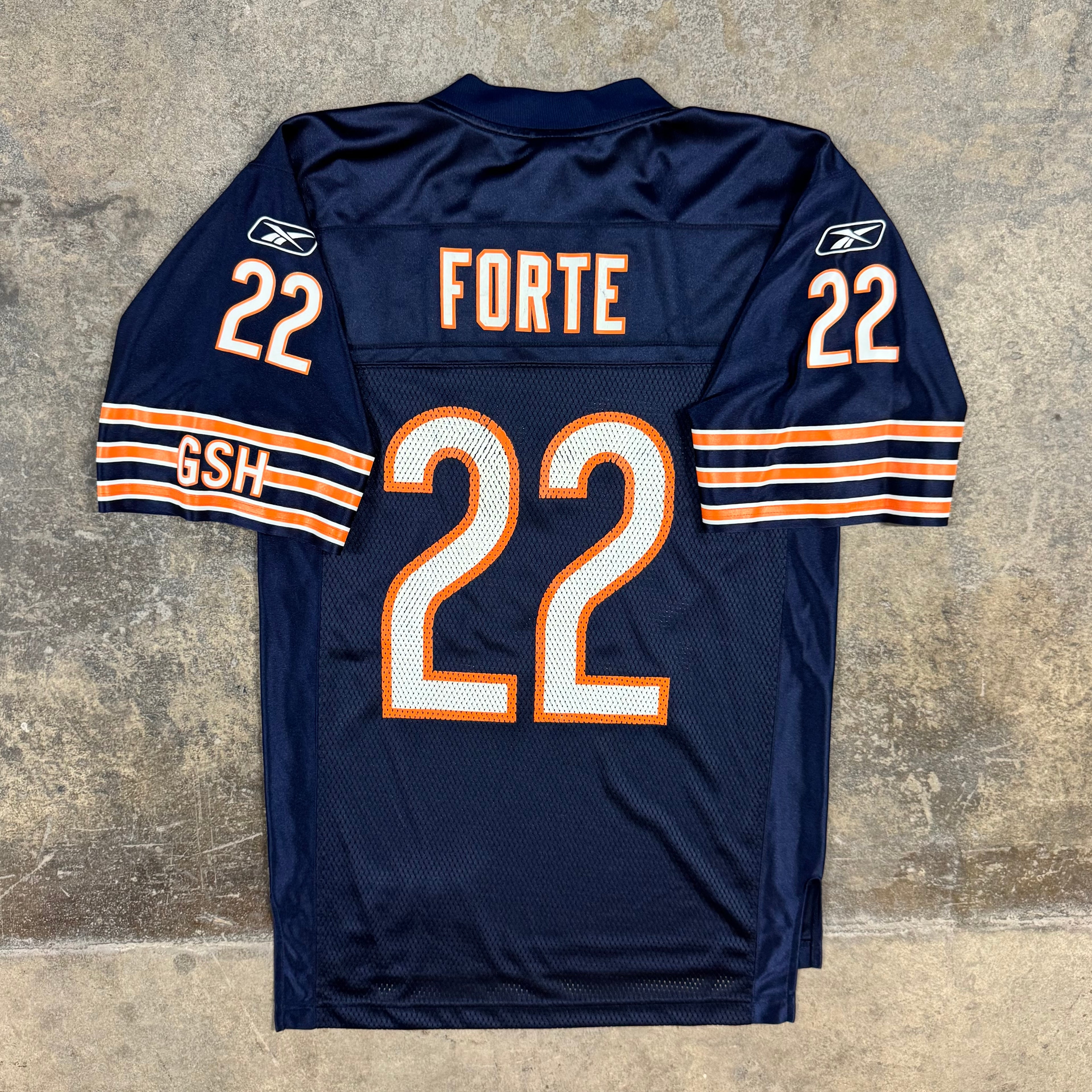 Matt Forte Chicago Bears Vintage Reebok NFL Football Jersey Size Small