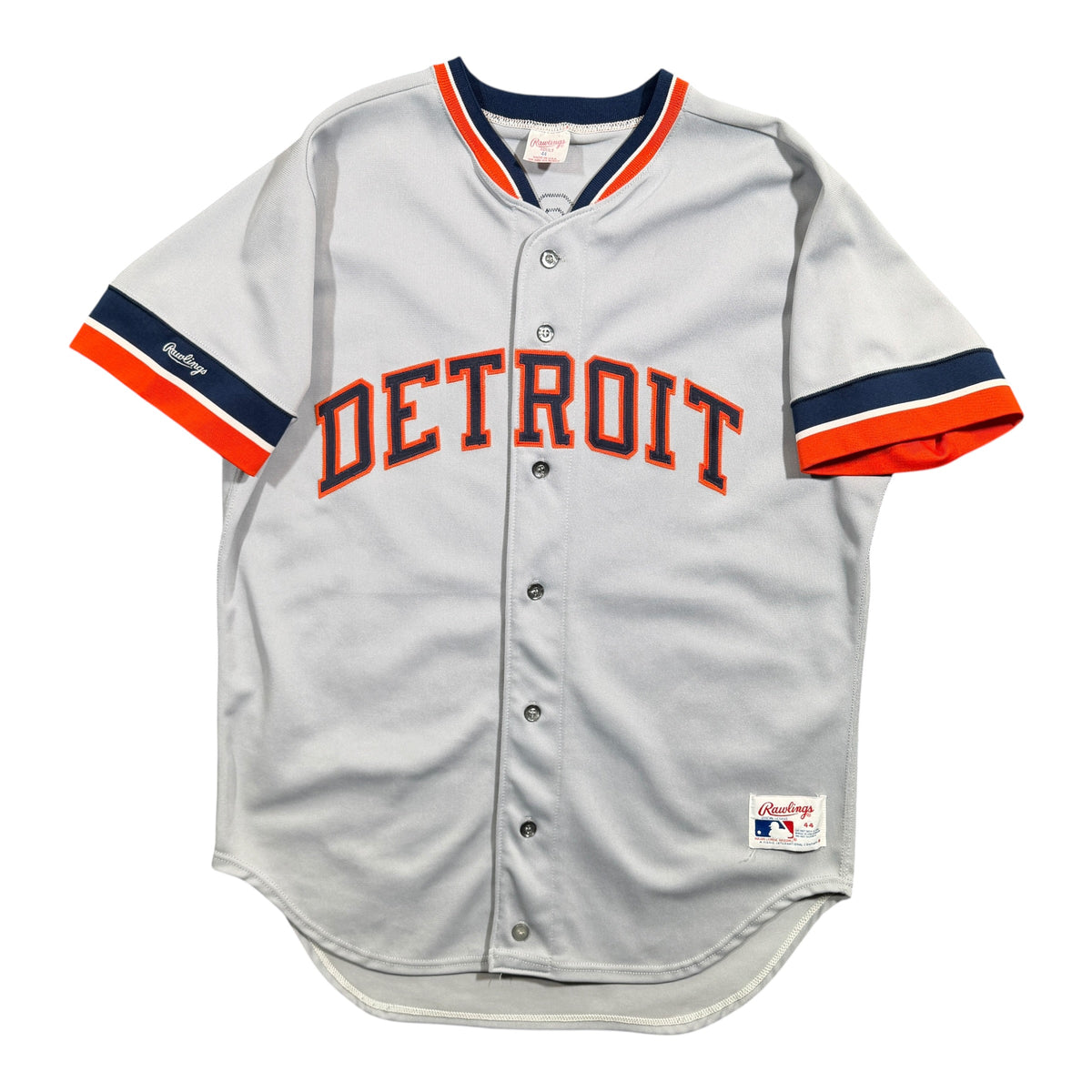 Kirk Gibson Detroit Tigers Vintage Rawlings MLB Jersey - 44/Large