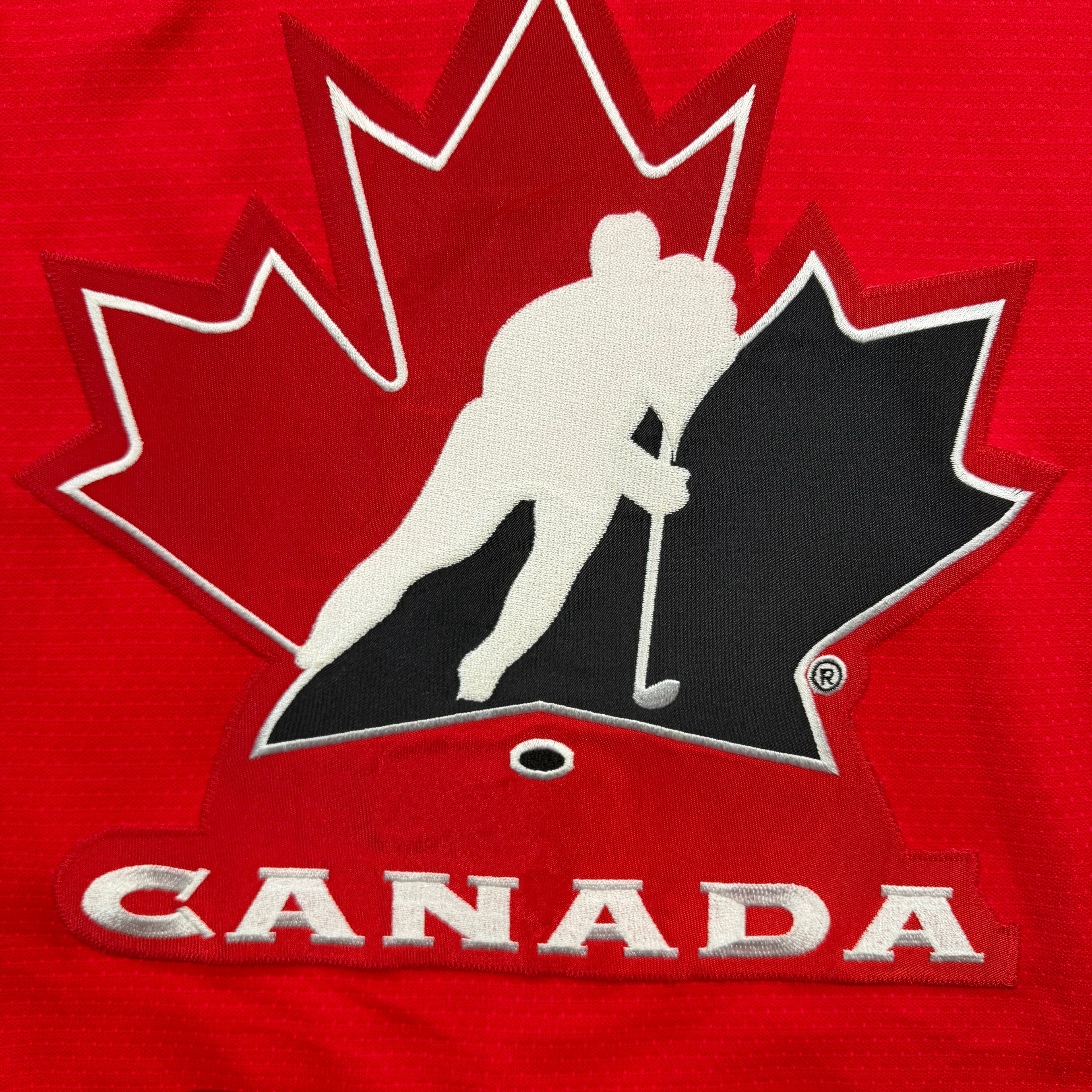 Mark Messier 1996 Team Canada Vintage Authentic Bauer MIC Jersey - 52/XL