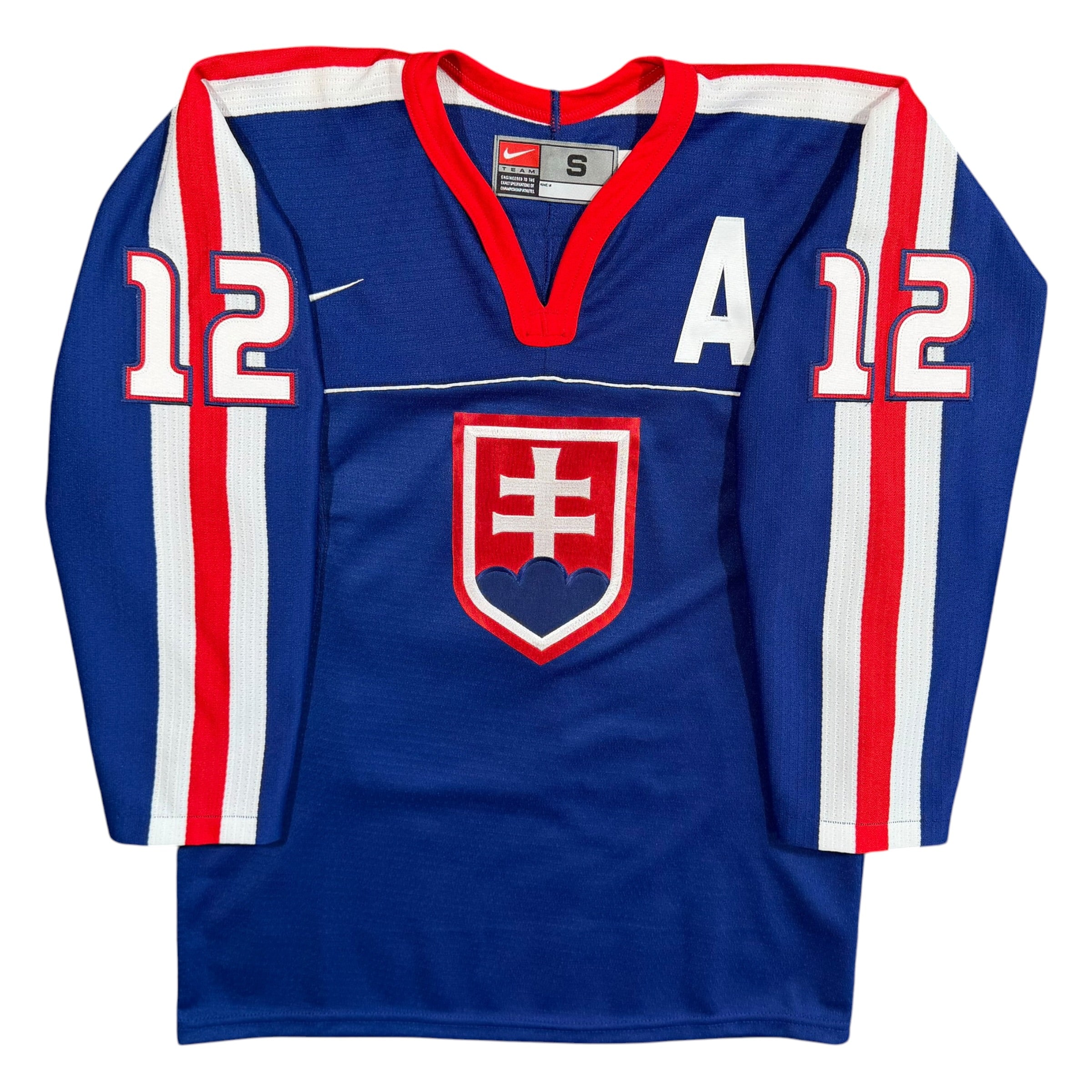 Peter Bondra Team Slovakia 1998 Nagano Vintage Nike Jersey - Small