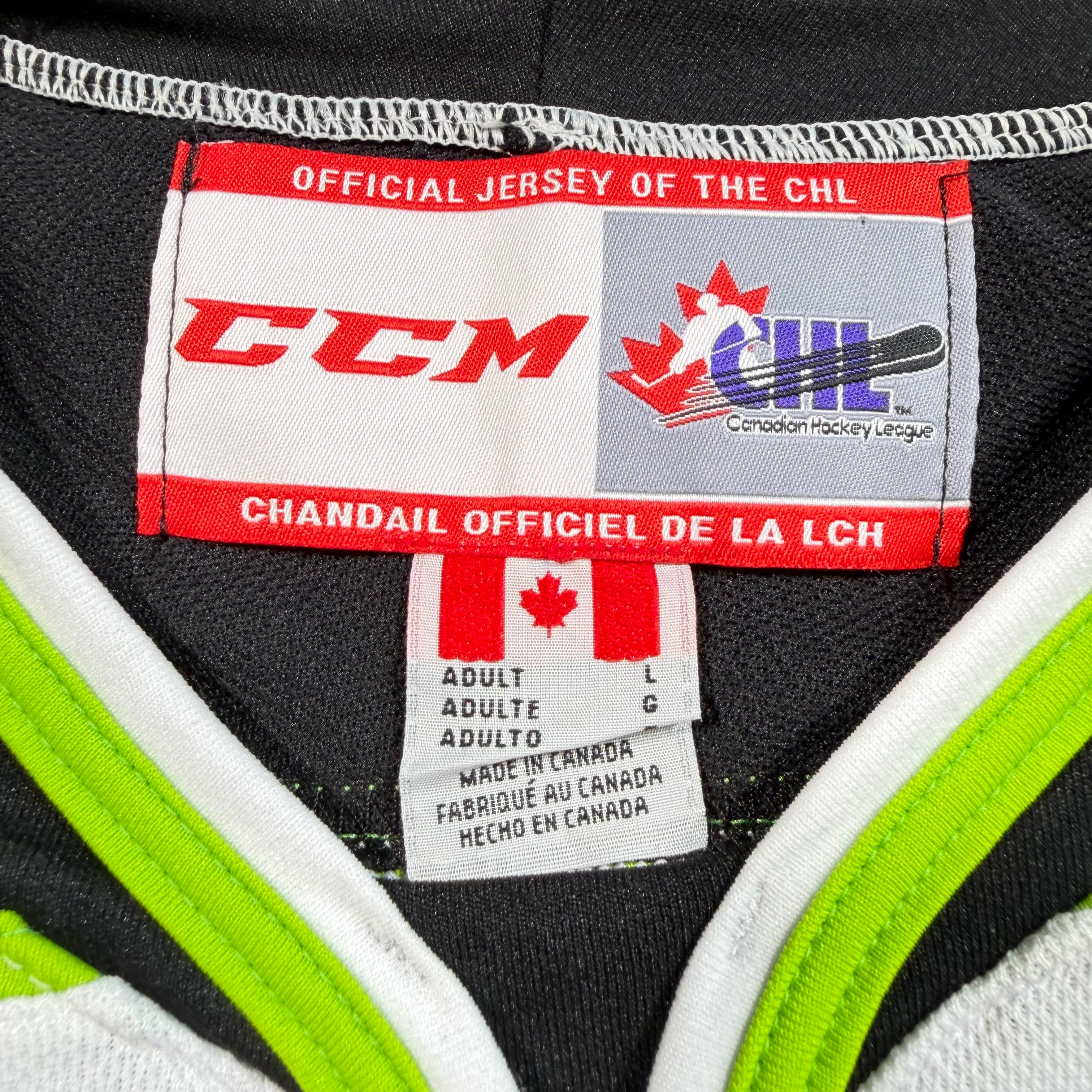 Dylan Guenther Edmonton Oil Kings WHL CCM Jersey - Large