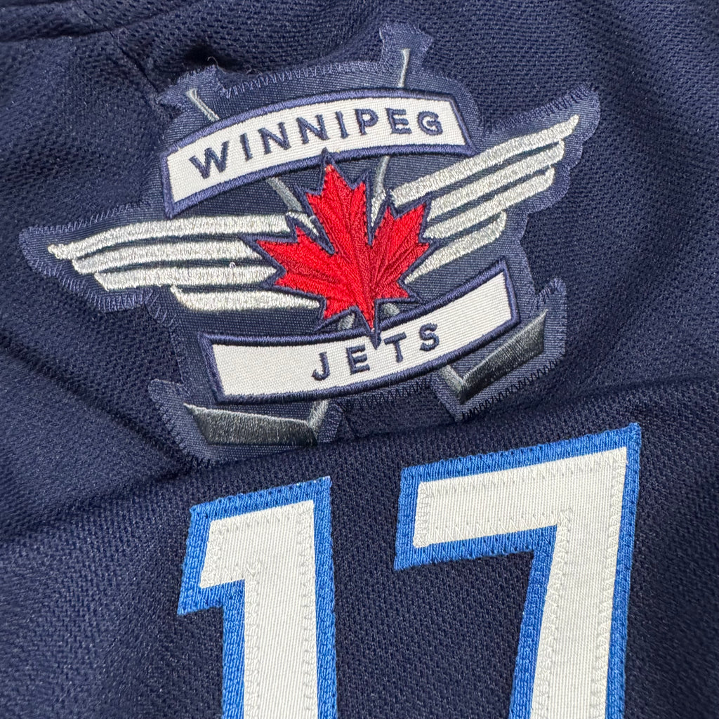 Adam Lowry Winnipeg Jets Fanatics Premium NHL Hockey Jersey Size 52 Large