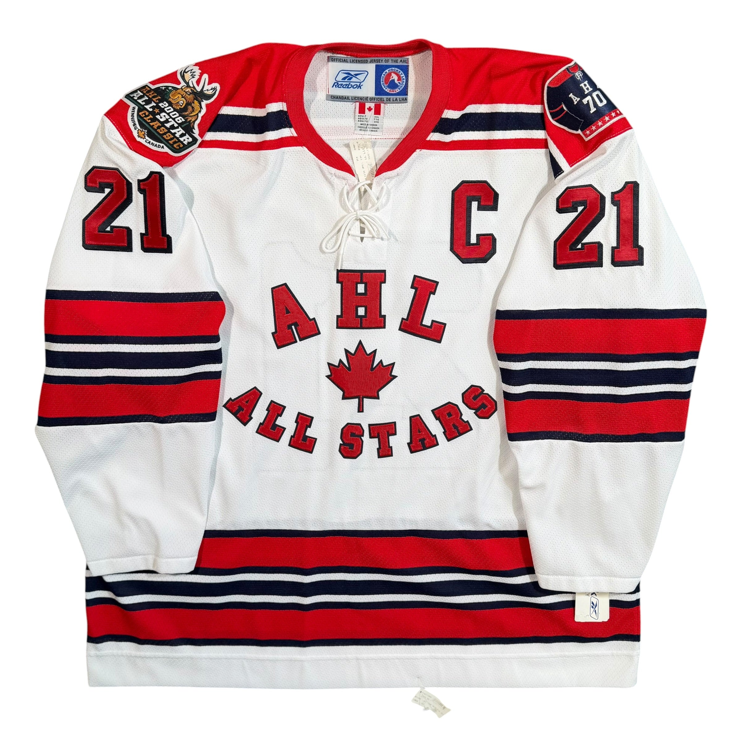 Jimmy Roy 2006 Winnipeg All Star Reebok AHL Jersey - XXL
