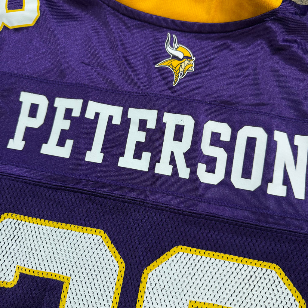 Adrian Peterson Minnesota Vikings Vintage Reebok NFL Jersey Size XL