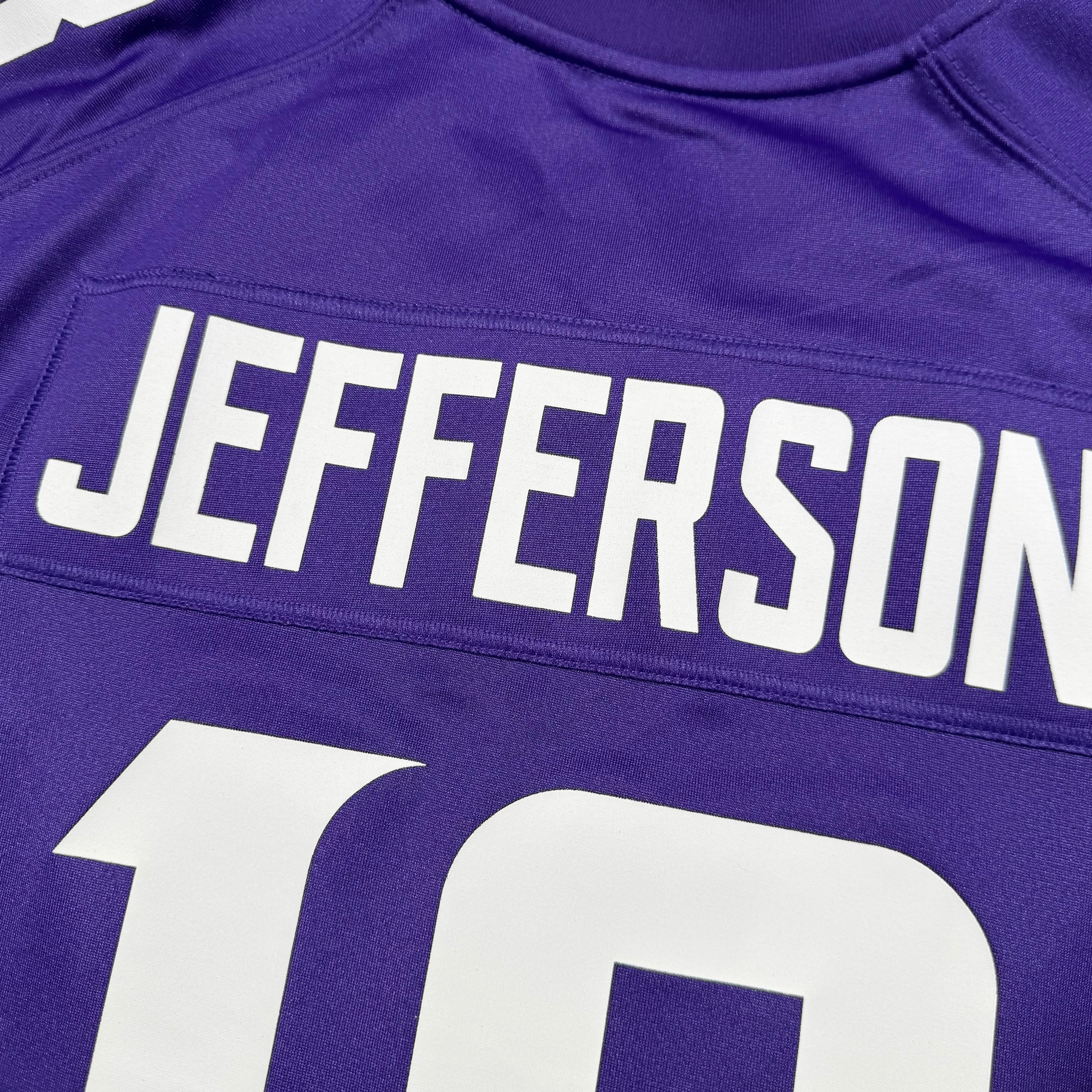 Justin Jefferson Minnesota Vikings Nike Game NFL Jersey Size Large NEW