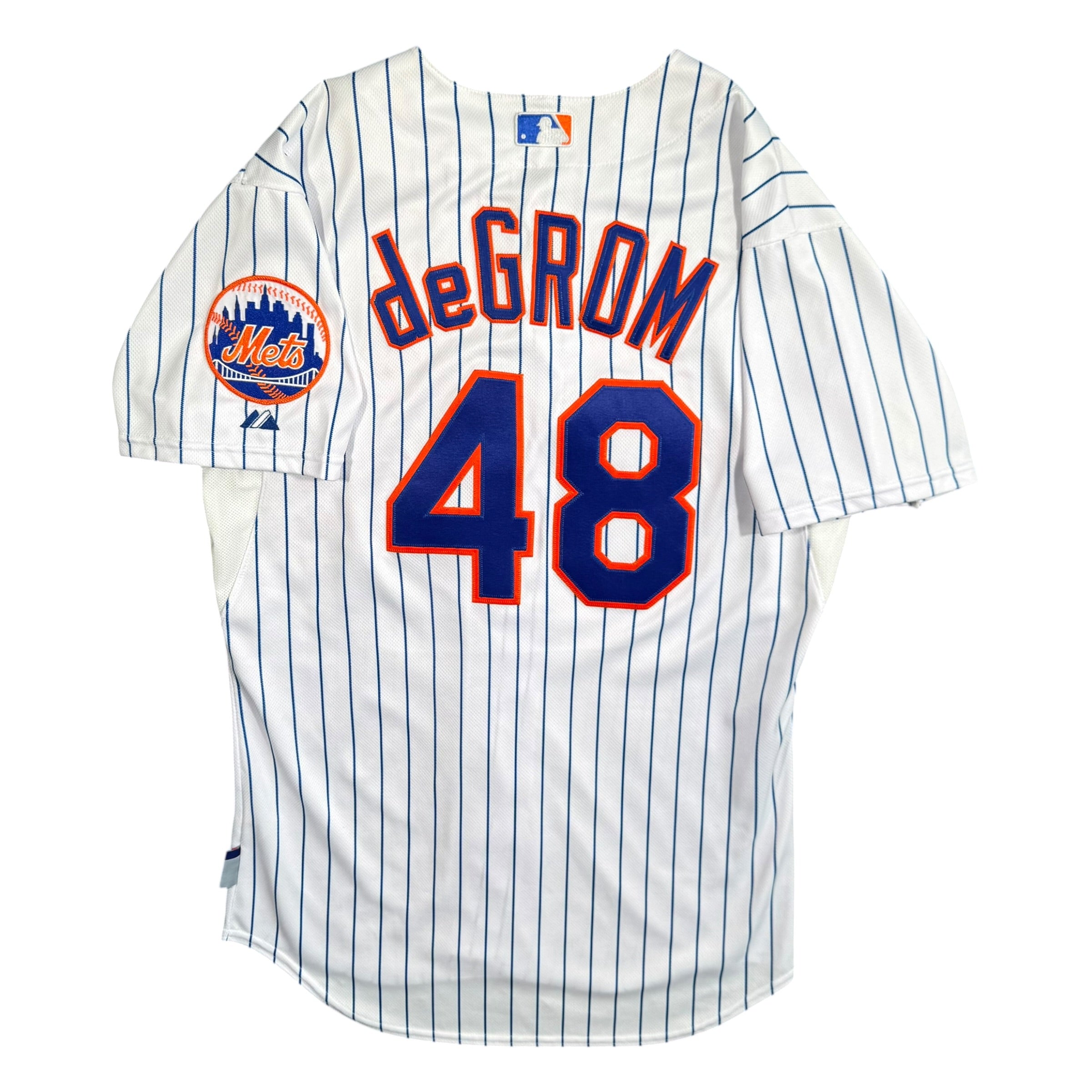 Jacob Degrom New York Mets Authentic Majestic MLB Jersey Size 44