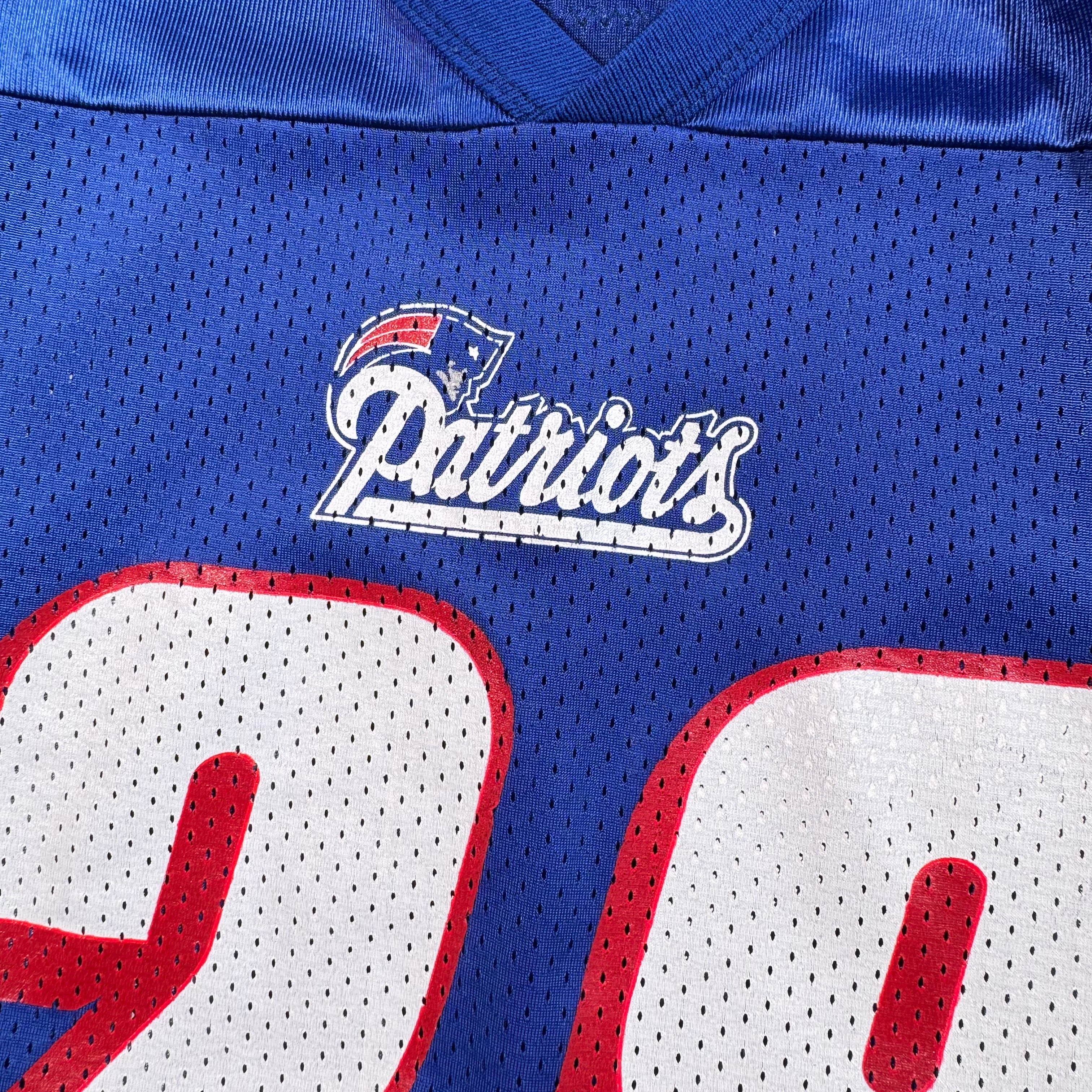 Curtis Martin New England Patriots Vintage Champion NFL Jersey Size 48 XL