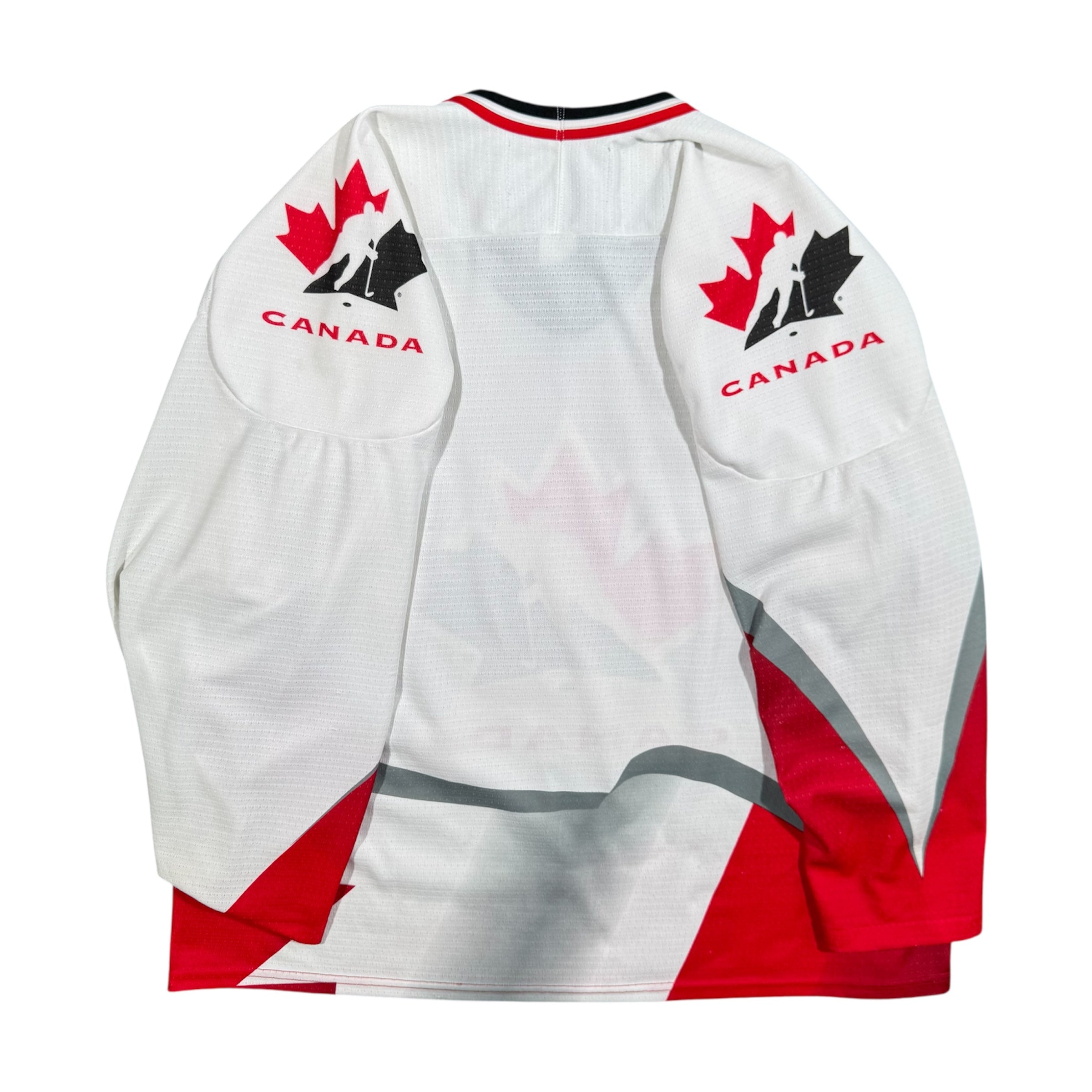 Team Canada 1996 Olympics Vintage Bauer Hockey Jersey Size XL