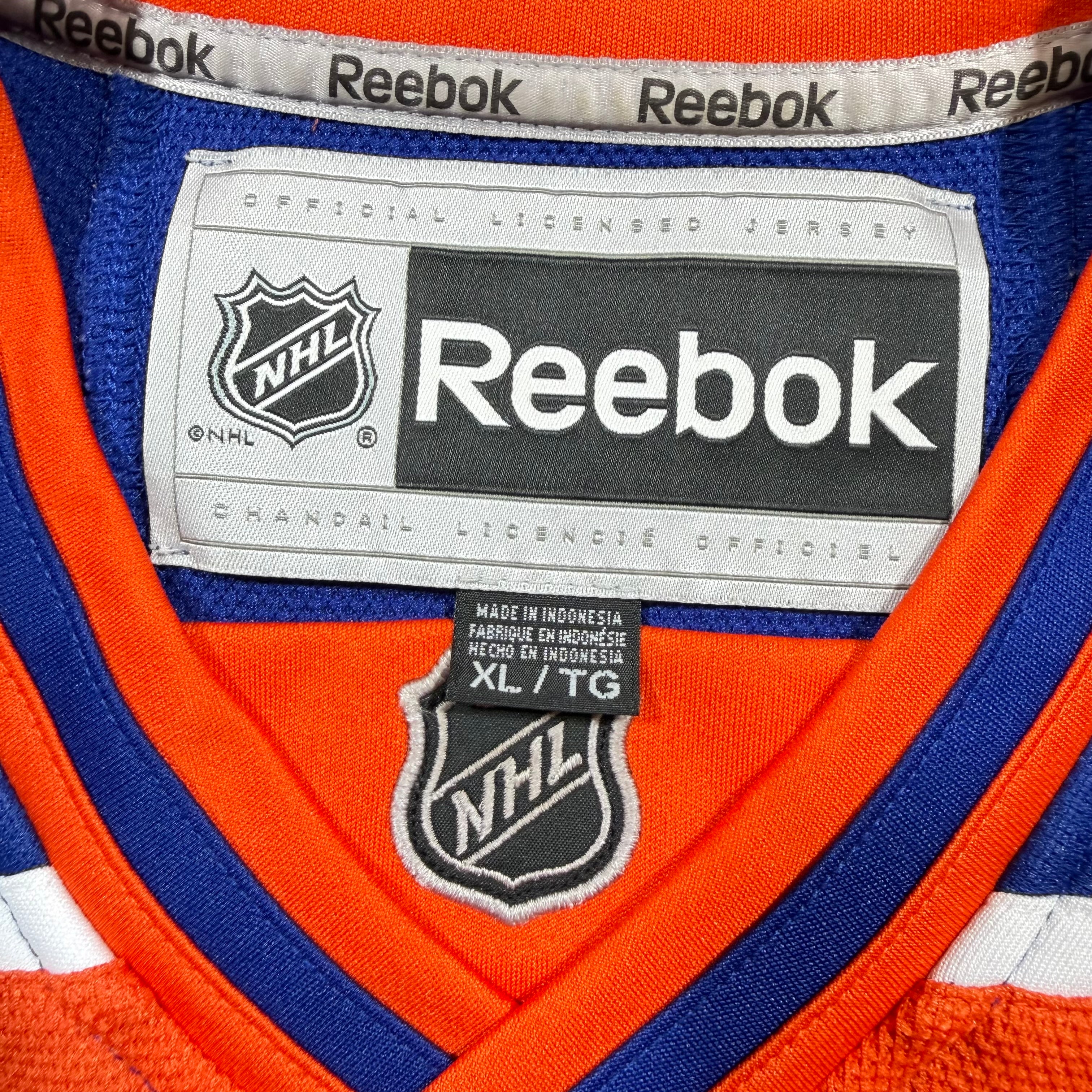 Connor McDavid Edmonton Oilers Alternate Reebok NHL Jersey - XL