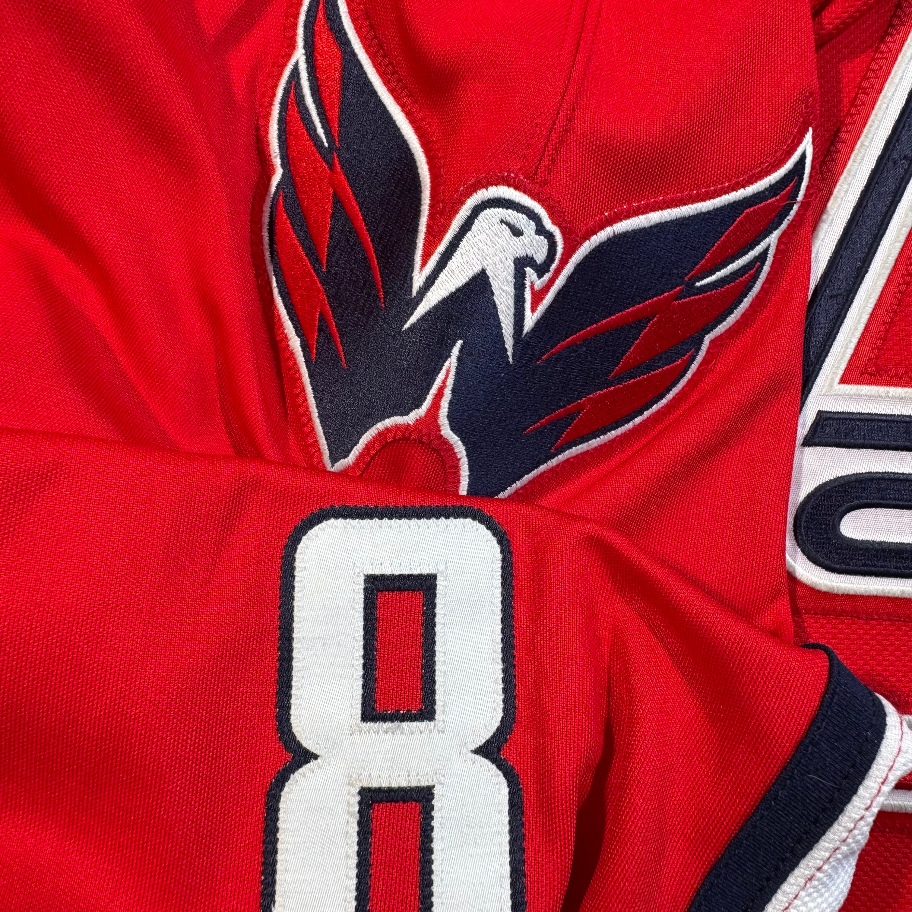 Alex Ovechkin Washington Capitals Reebok Authentic MIC NHL Jersey Size 56