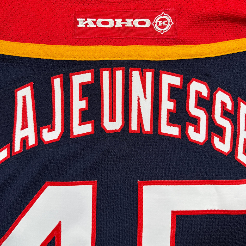 Simon Lajeunesse Florida Panthers 2003/04 Game Issued CCM NHL Jersey
