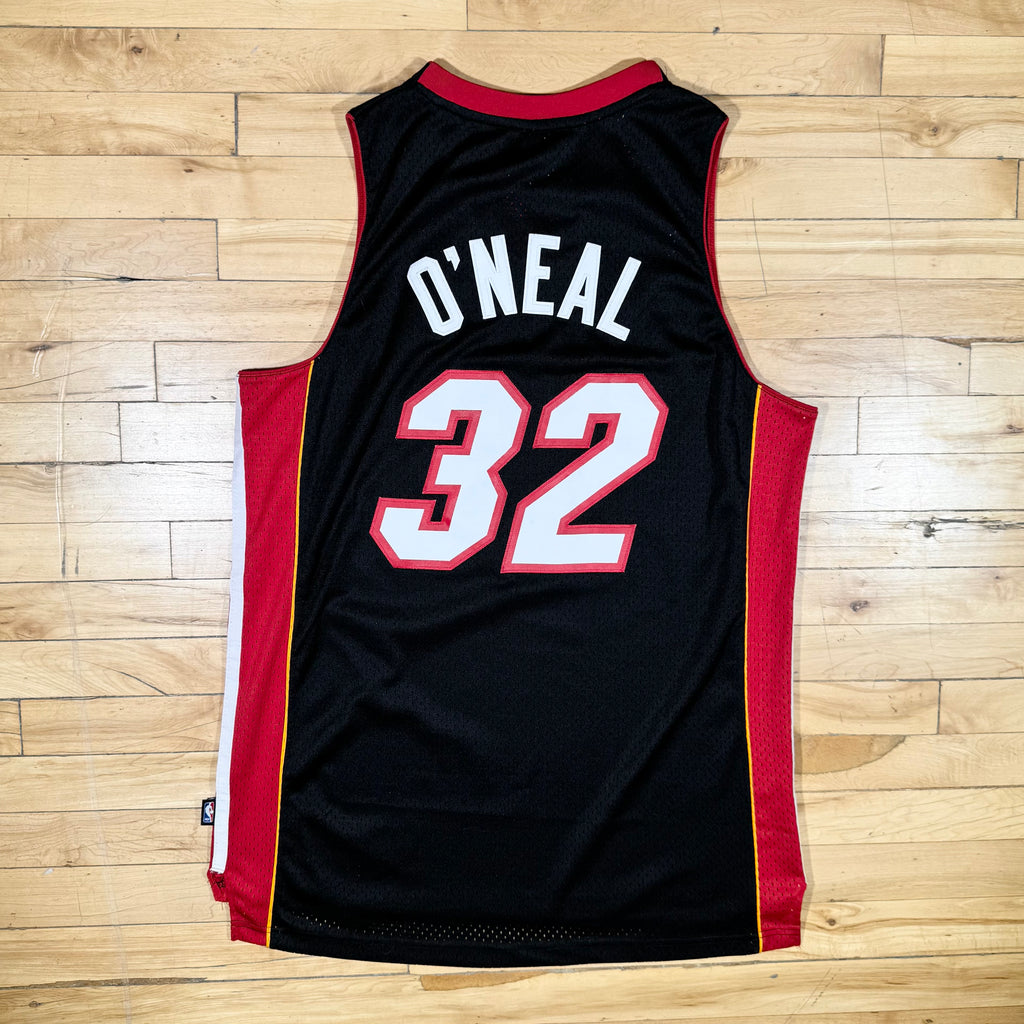 Shaquille O’neal Miami Heat Vintage Reebok NBA Jersey Size Large