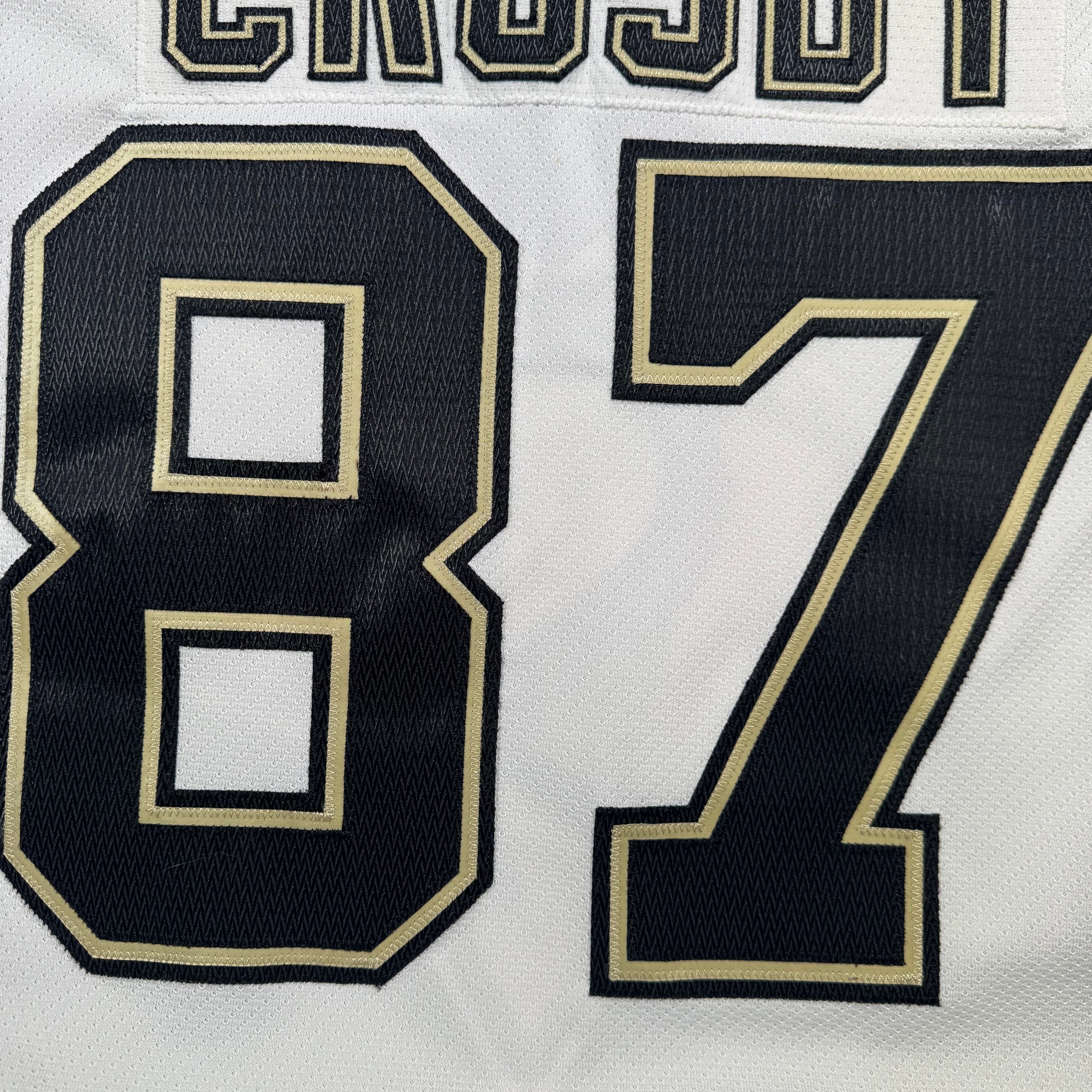 Sidney Crosby Pittsburgh Penguins Vintage CCM NHL Hockey Jersey Size Large
