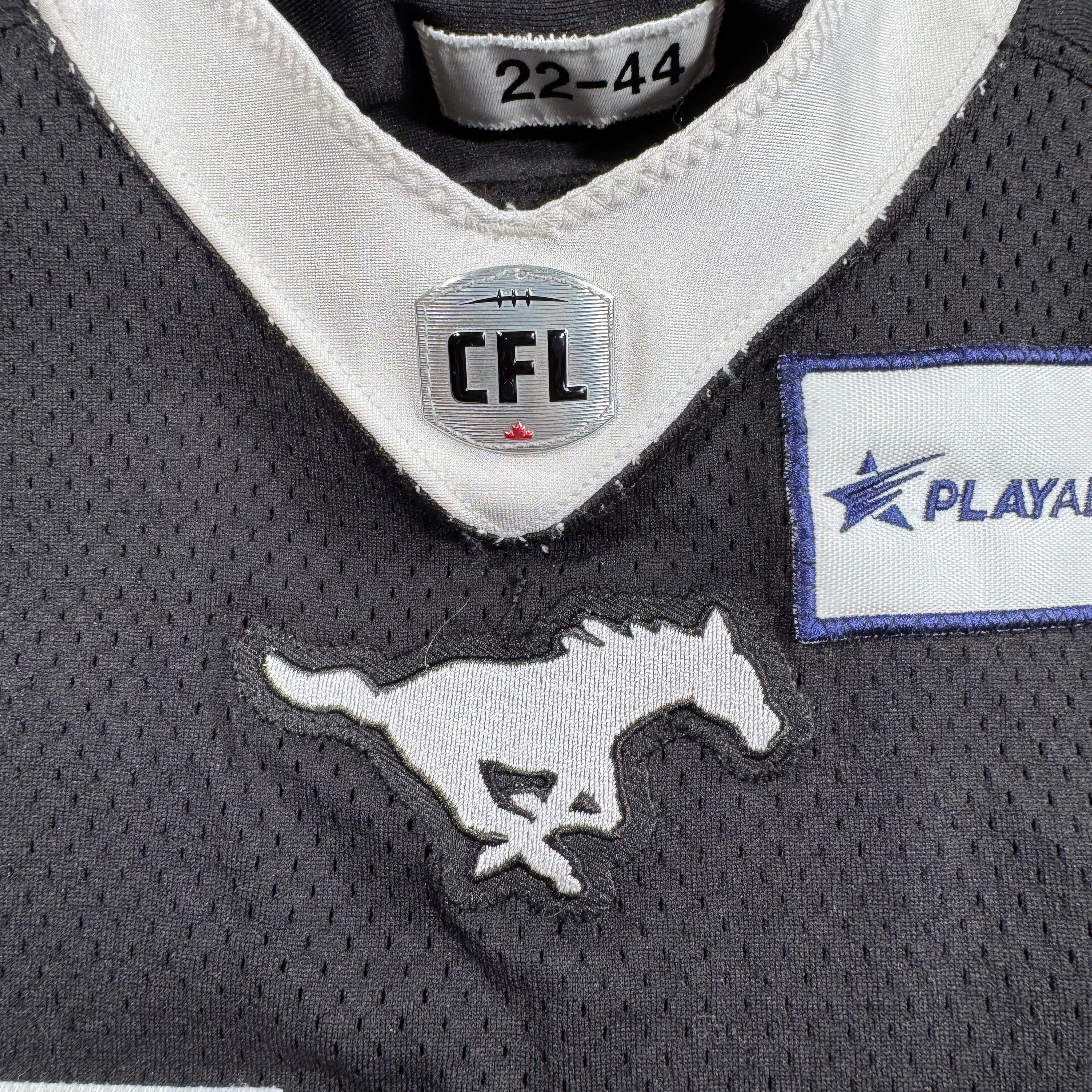 Charles Wiley Calgary Stampeders Game Worn New Era CFL Football Jersey