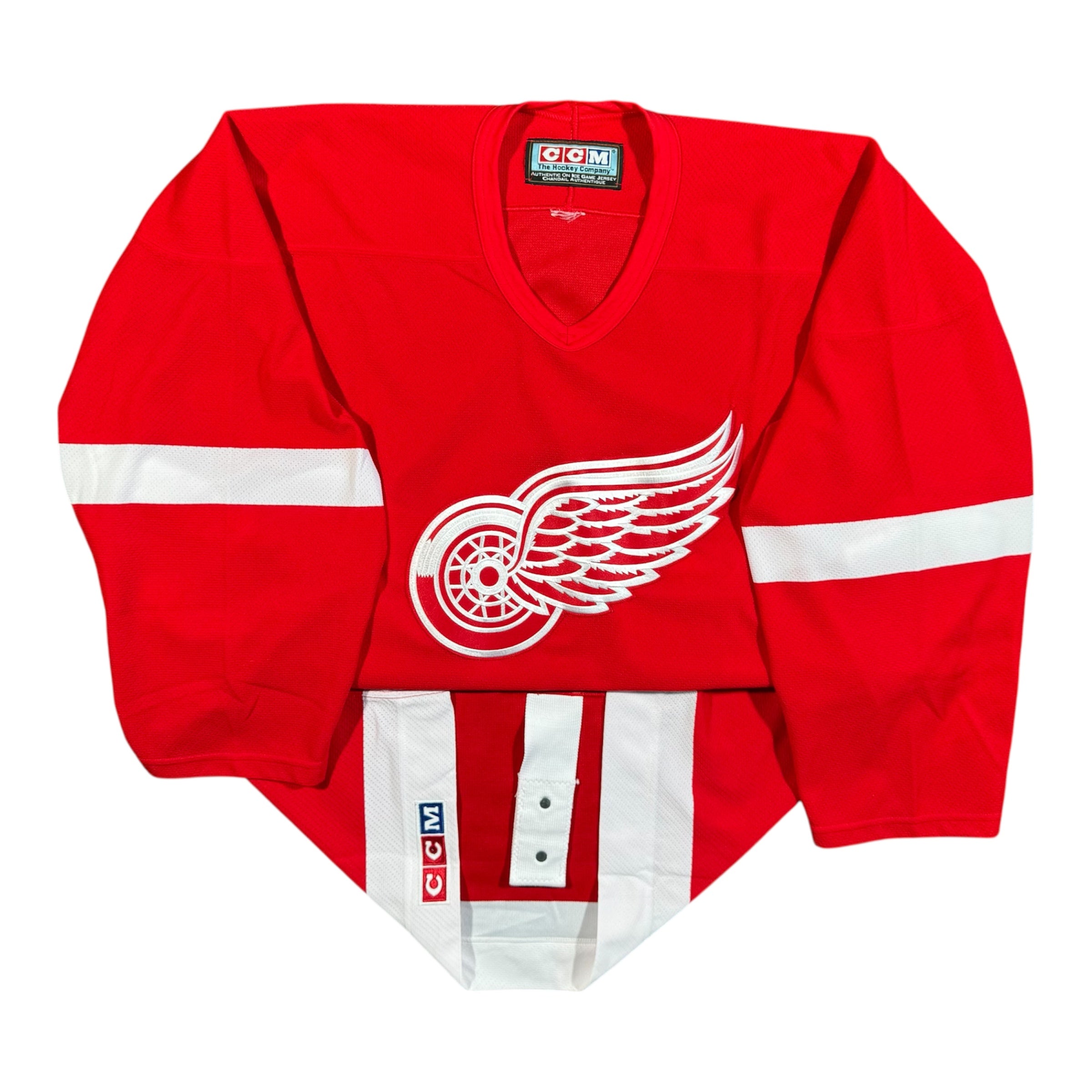 Detroit Red Wings Vintage CCM NHL Hockey Jersey Size 56 XXL