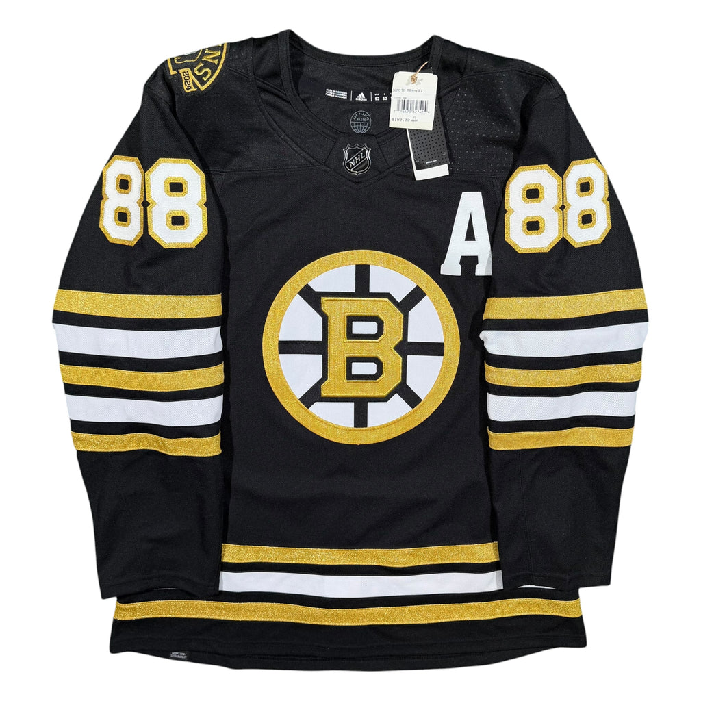 David Pastrnak Boston Bruins 100th Anniversary Adidas NHL Jersey -