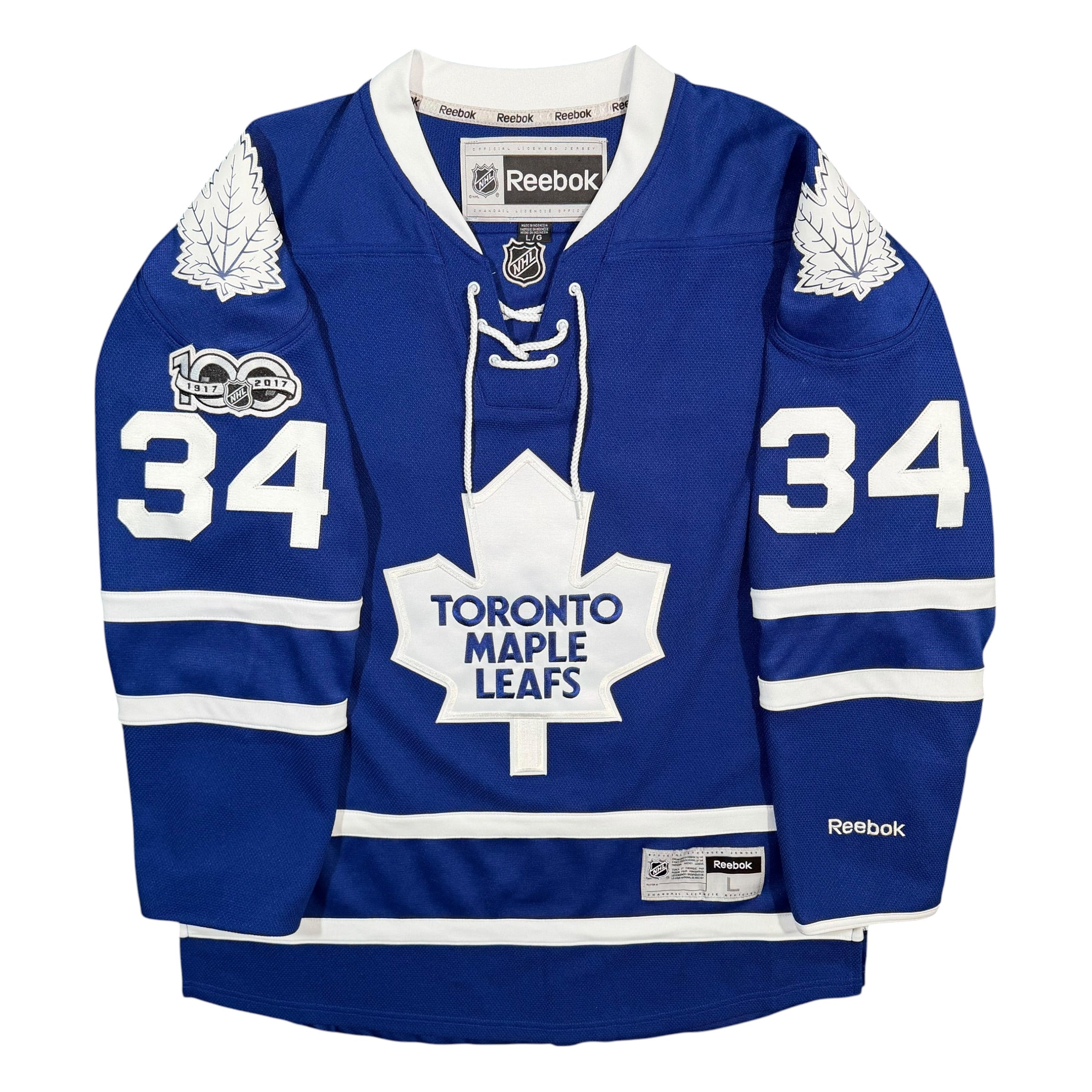 Auston Matthews Toronto Maple Leafs Rookie Reebok NHL Jersey - Large