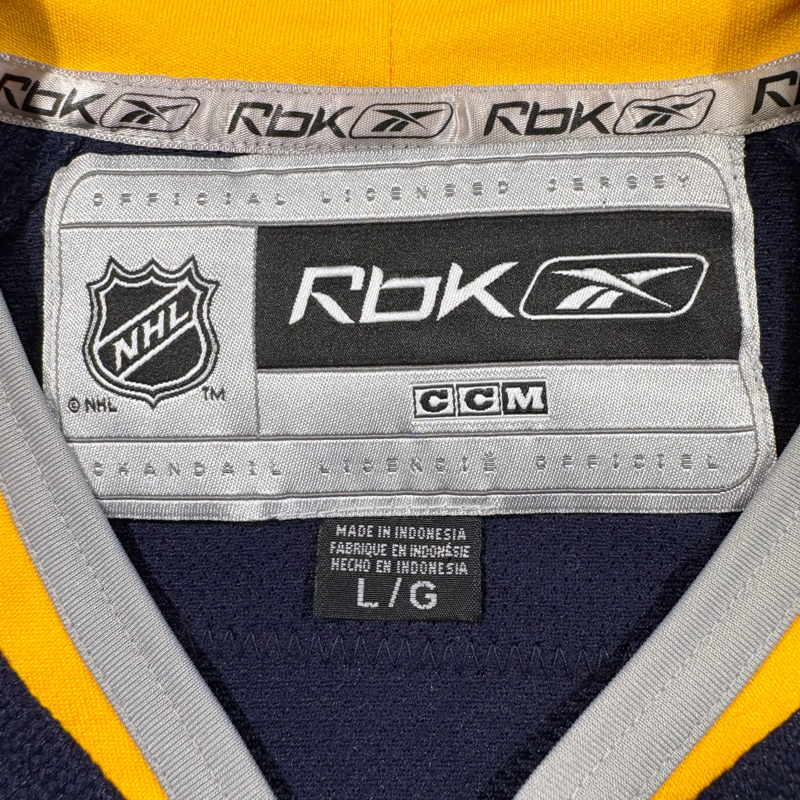 Ryan Miller Buffalo Sabres Reebok Slug NHL Jersey - Large