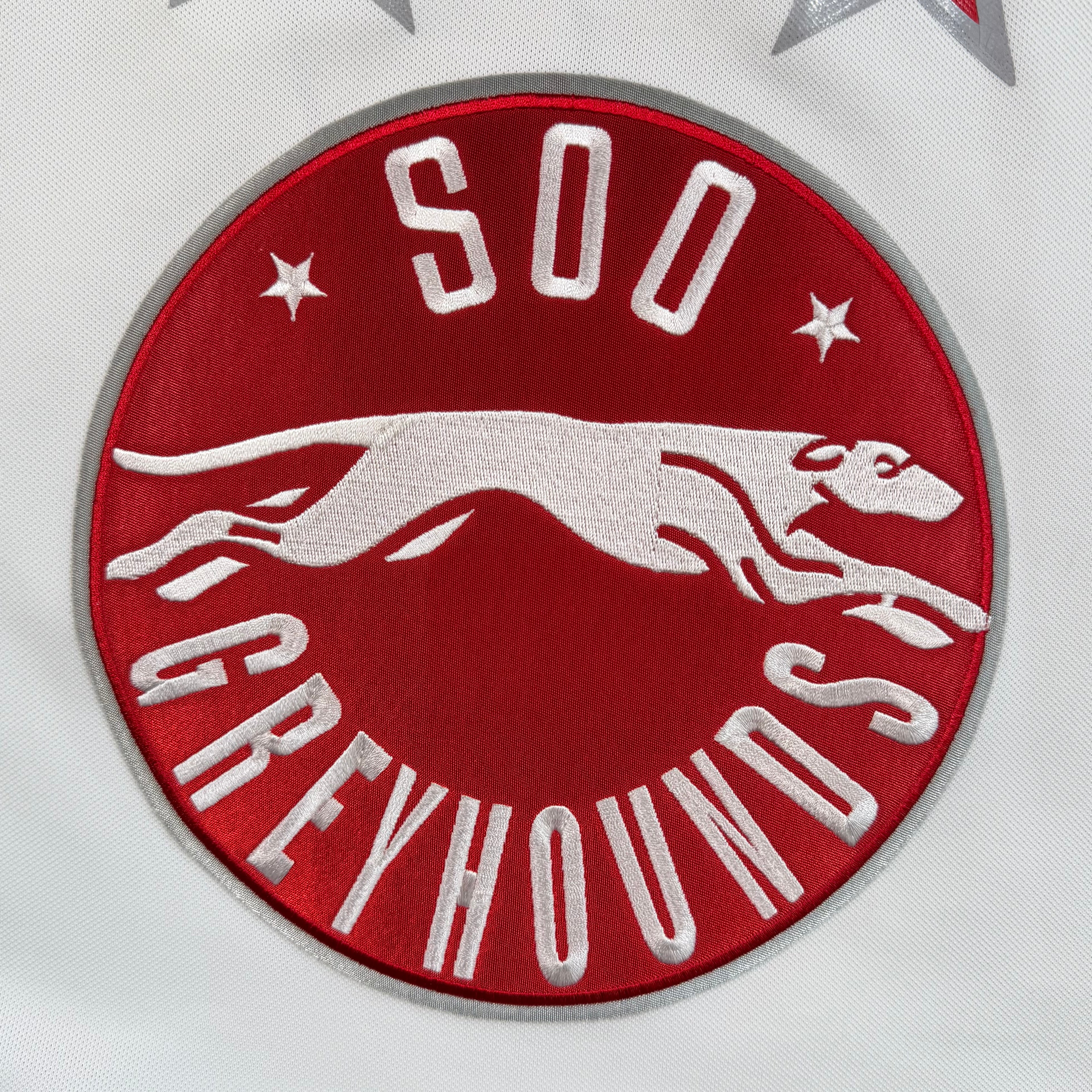 Jeff Carter Soo Greyhounds Vintage Bauer OHL Hockey Jersey - XL