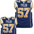 Devin Tyler Winnipeg Blue Bombers 2014 Game Worn CFL Jersey