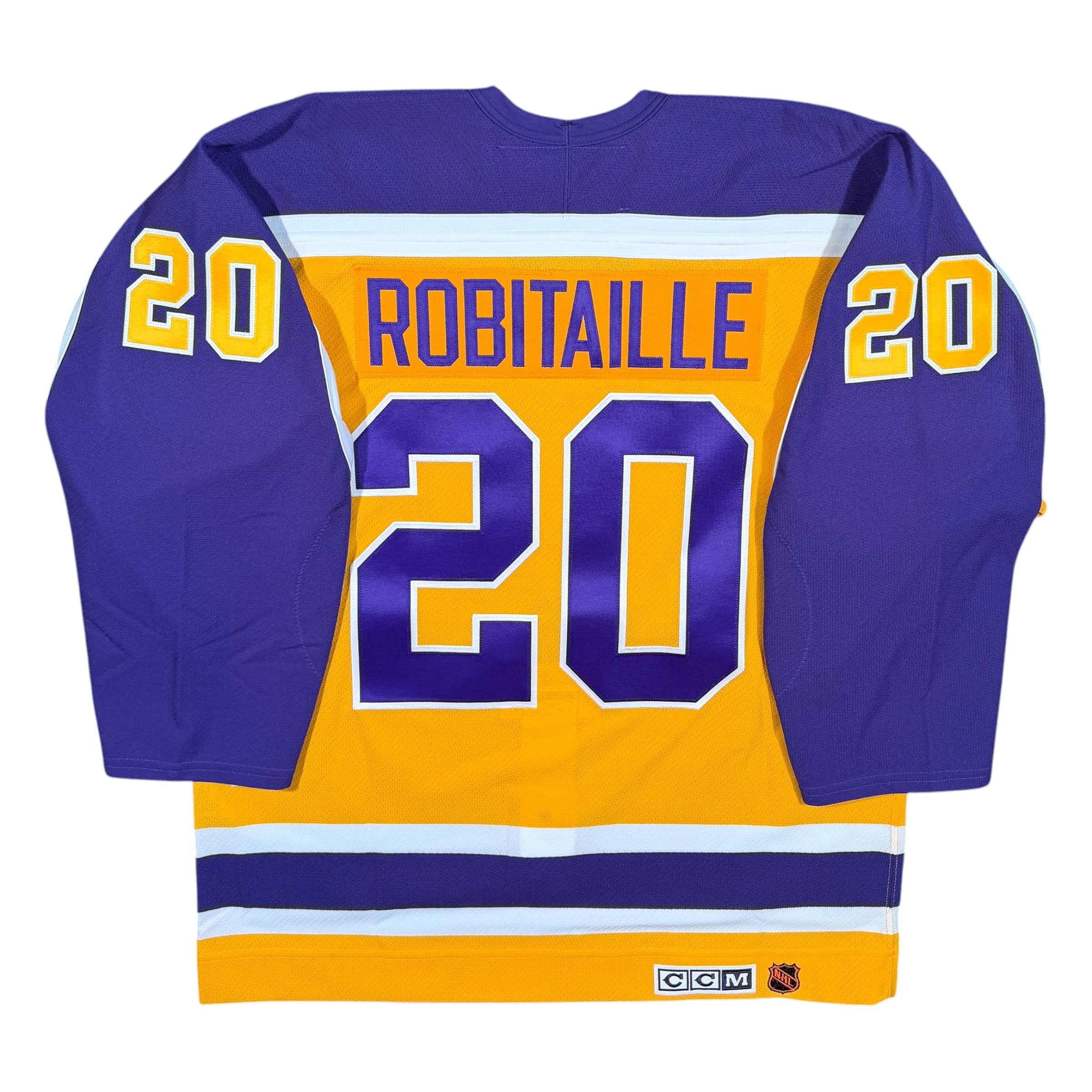Luc Robitaille Los Angeles Kings Vintage CCM Authentic MIC NHL Jersey - 52
